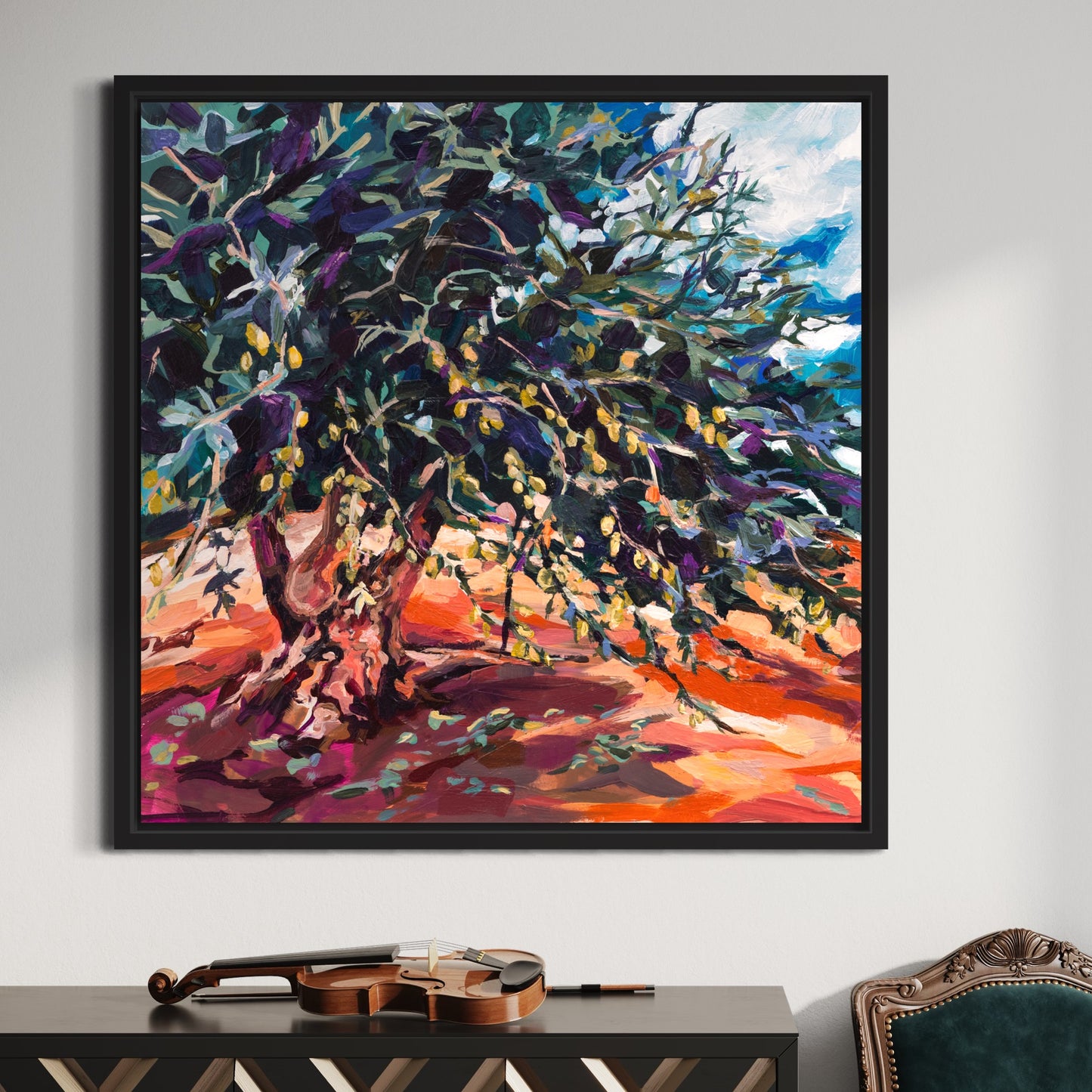 Meet Me Under the Olive Tree by Leah Luria