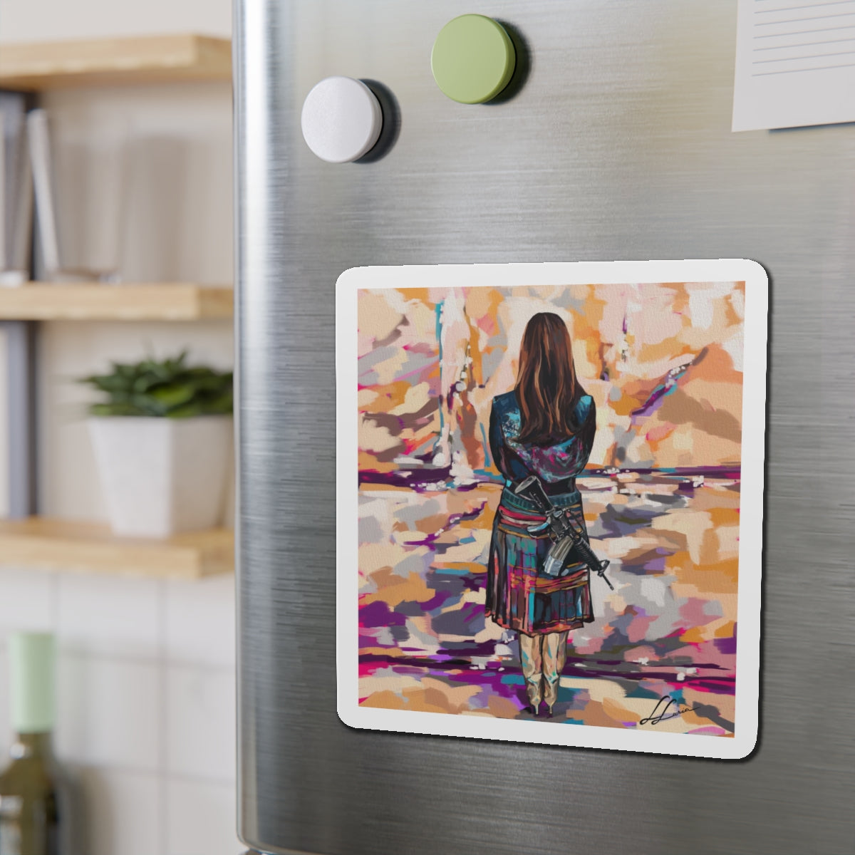 Aishet Chayelet Magnet
