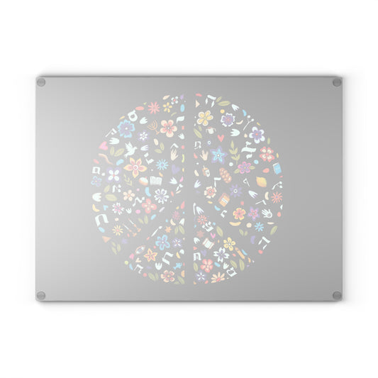 Piece of Peace Challah Board by Yael Flatauer