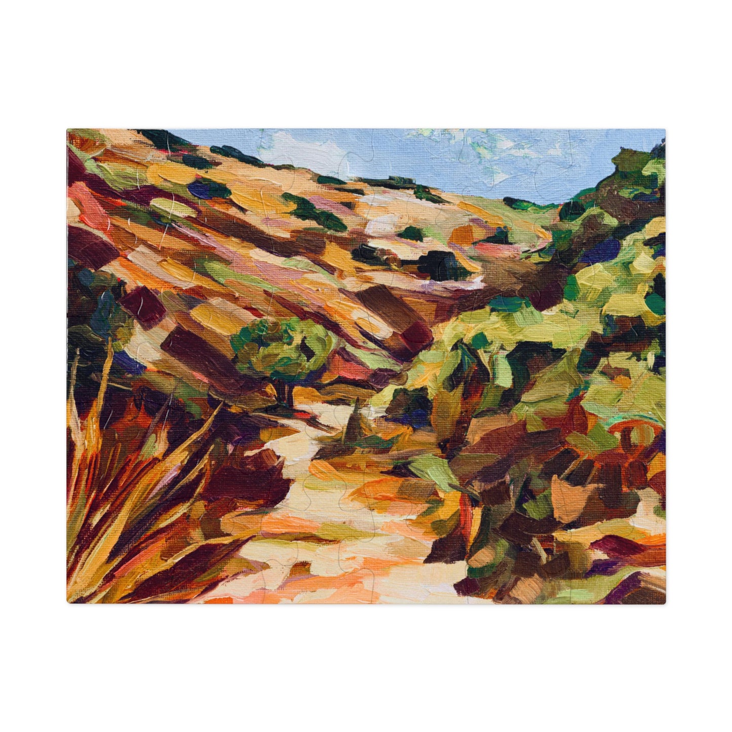 “Lech Lecha” by Leah Luria Jigsaw Puzzle (30, 110, 252, 500,1000-Piece)