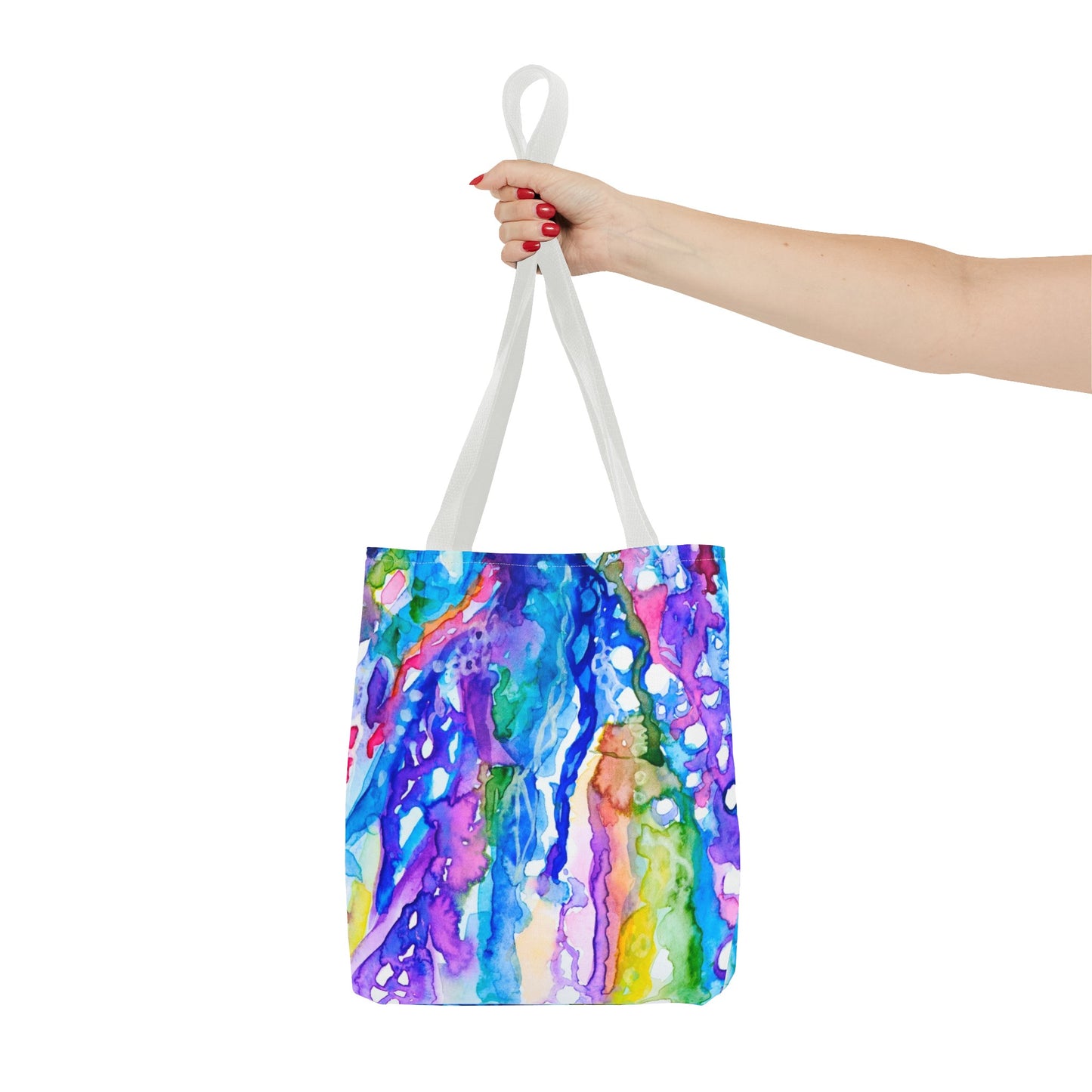 "Flow with the Universe” Tote with art by Avigail Sapir