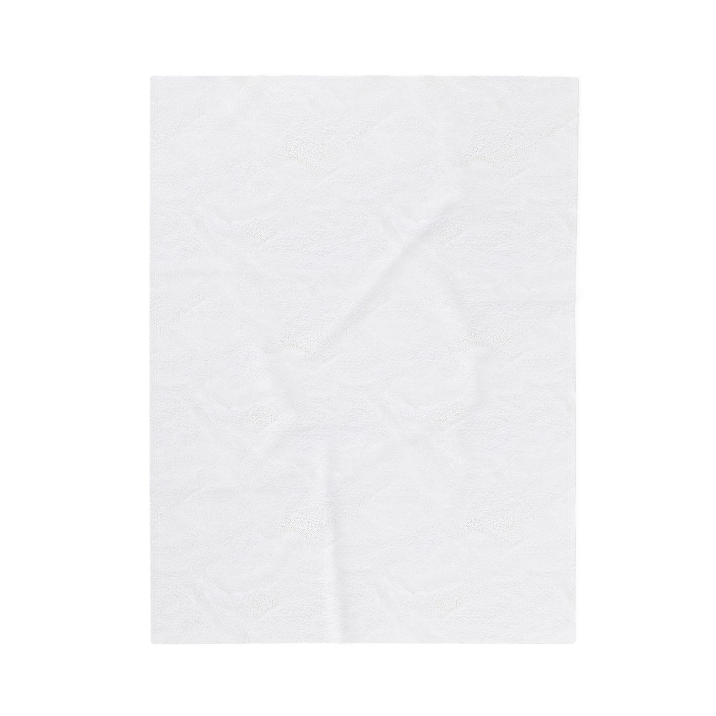 "Piece of Peace" by Yael Flatauer Velveteen Plush Blanket