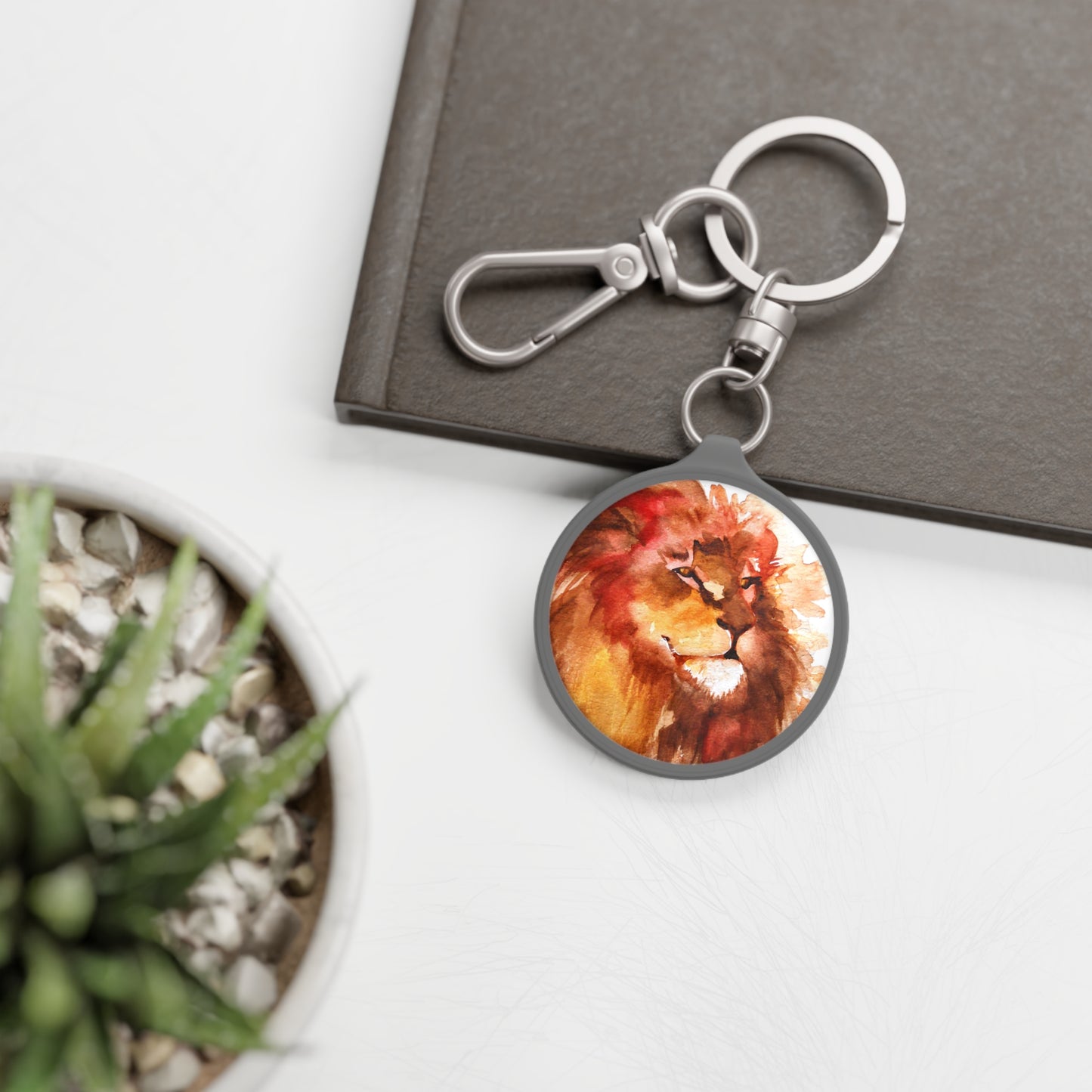 Lion of Judah: Israel's Strength by Dena Ackerman Keyring