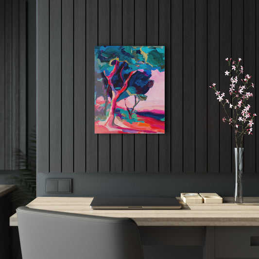 “At Dusk” by Leah Luria - Modern Acrylic Print