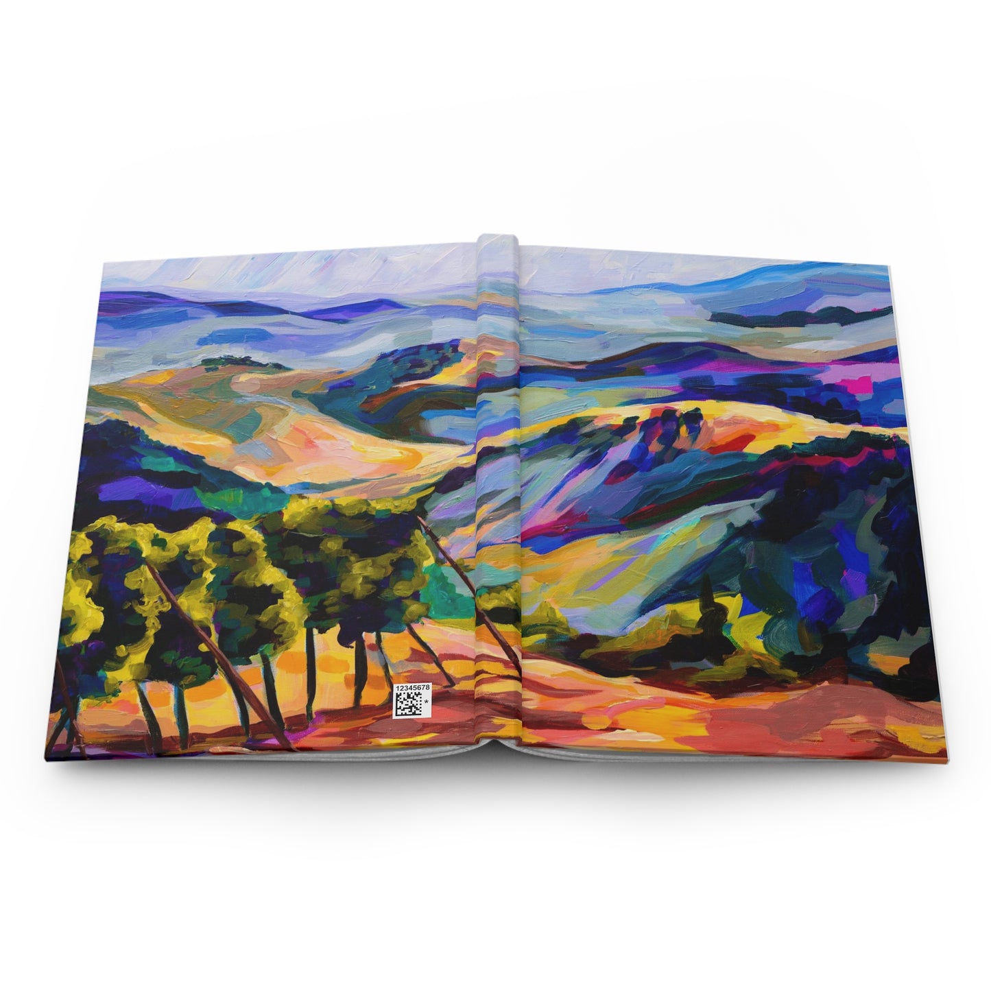 “Rolling Hills of the Holy Land” by Leah Luria Hardcover Journal