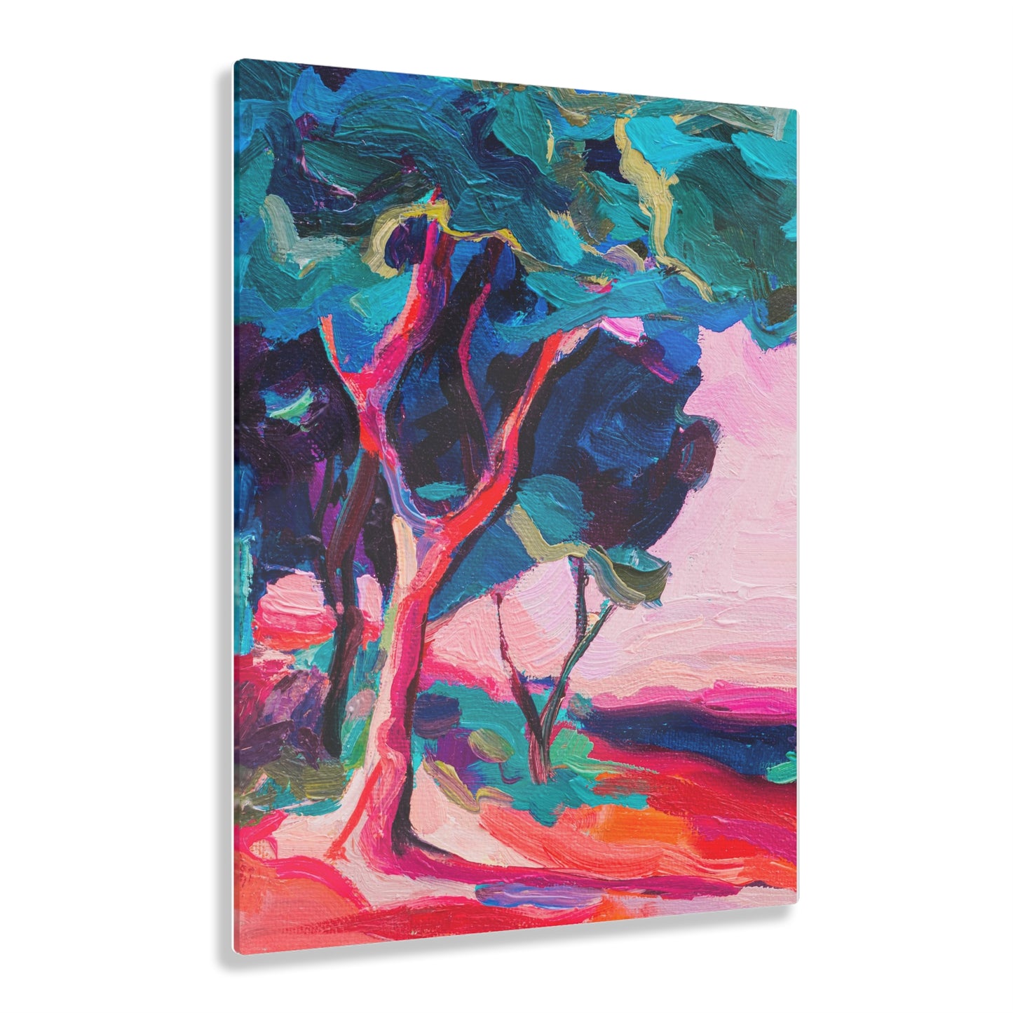 “At Dusk” by Leah Luria - Modern Acrylic Print