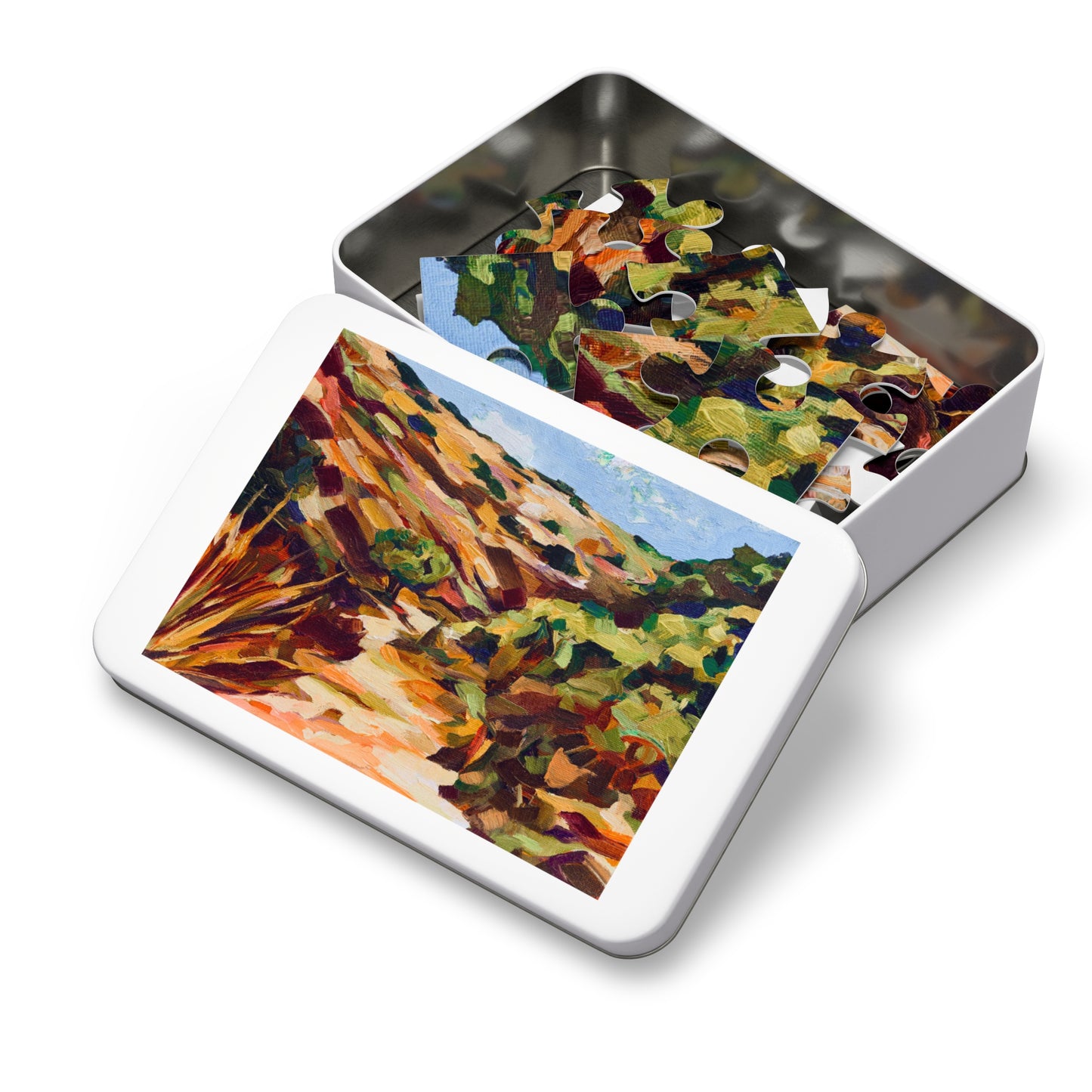 “Lech Lecha” by Leah Luria Jigsaw Puzzle (30, 110, 252, 500,1000-Piece)