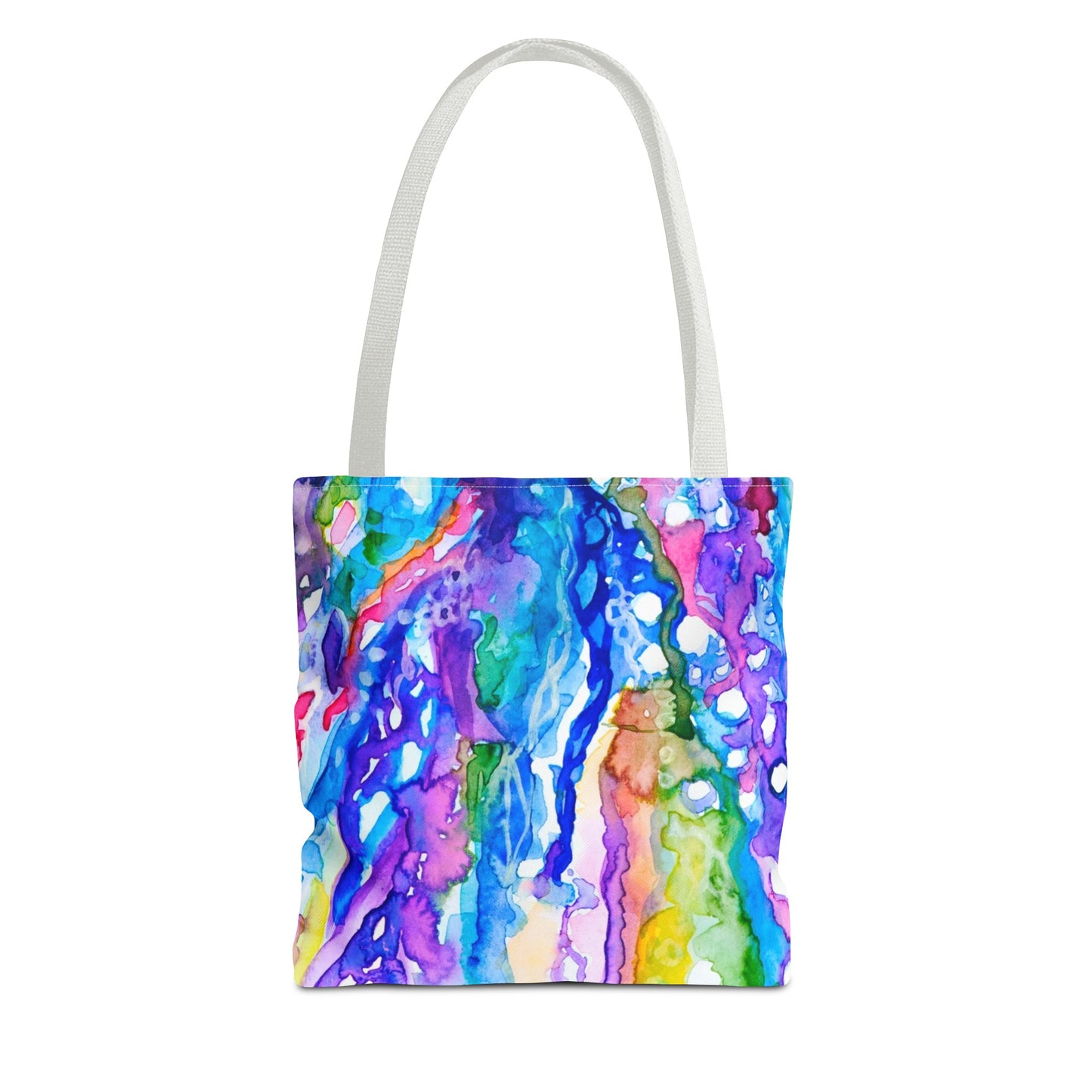 "Flow with the Universe” Tote with art by Avigail Sapir