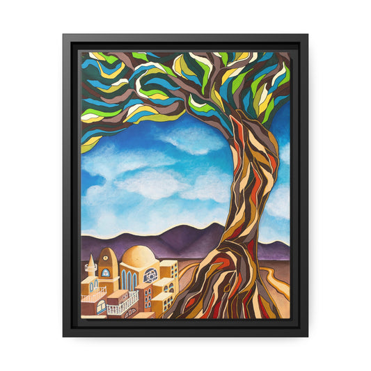 Tree of Life by Yael Flatauer -  Framed Canvas Print