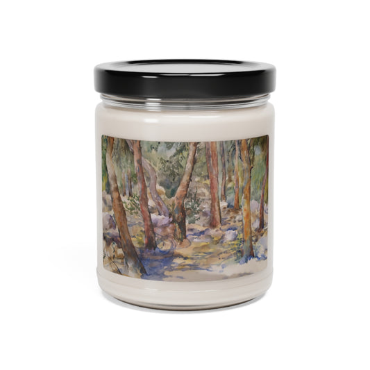 Jerusalem Forest I by Rivka Landesman Scented Soy Candle, 9oz