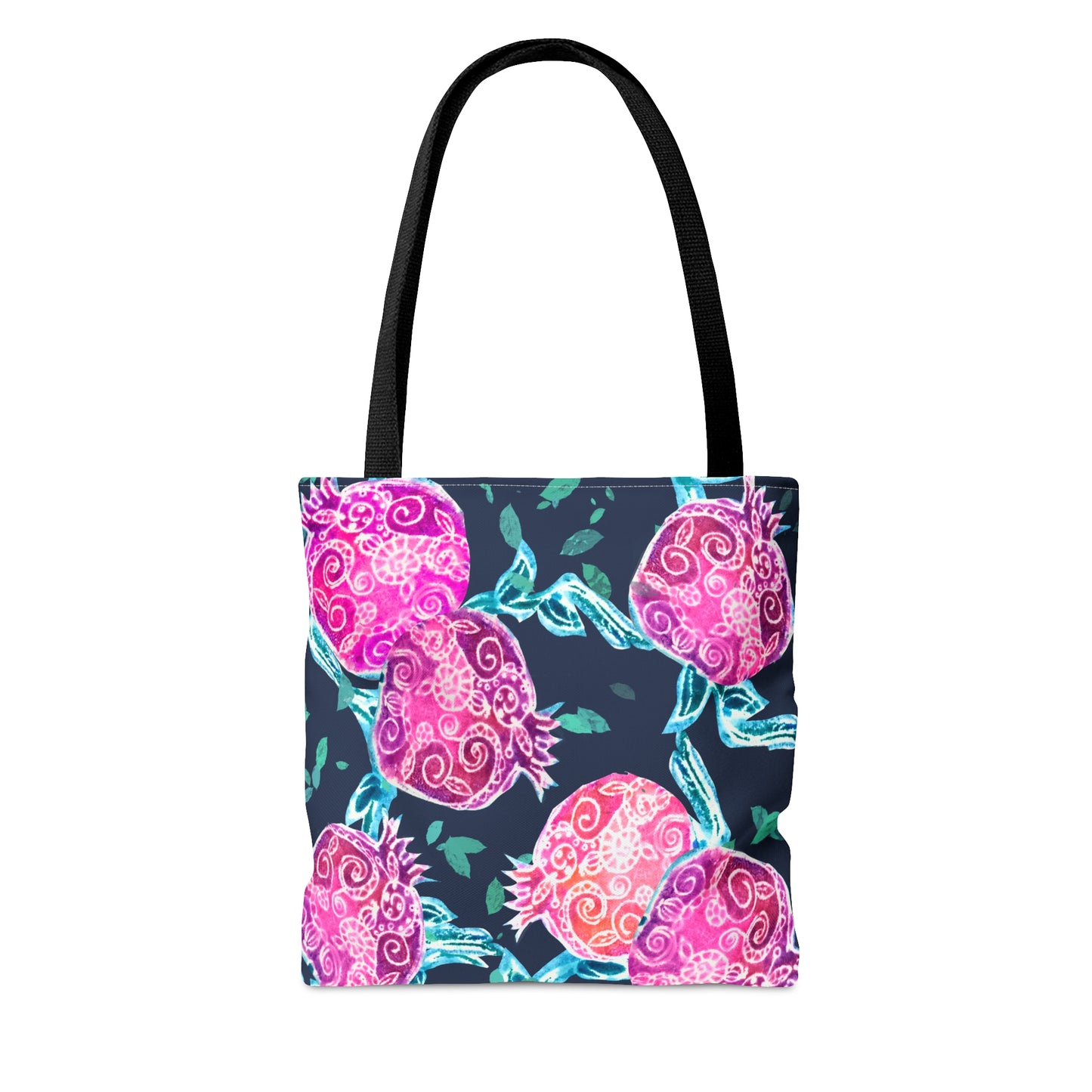 “Pomegranate Whimsy” by Leah Luria Tote Bag
