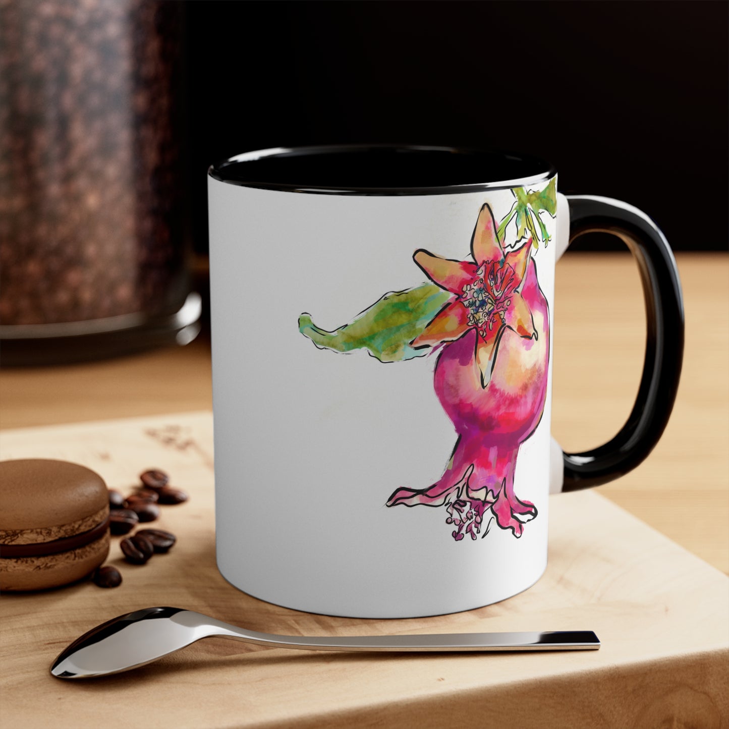 For the Love of the POM by Leah Luria Coffee Mug, 11oz