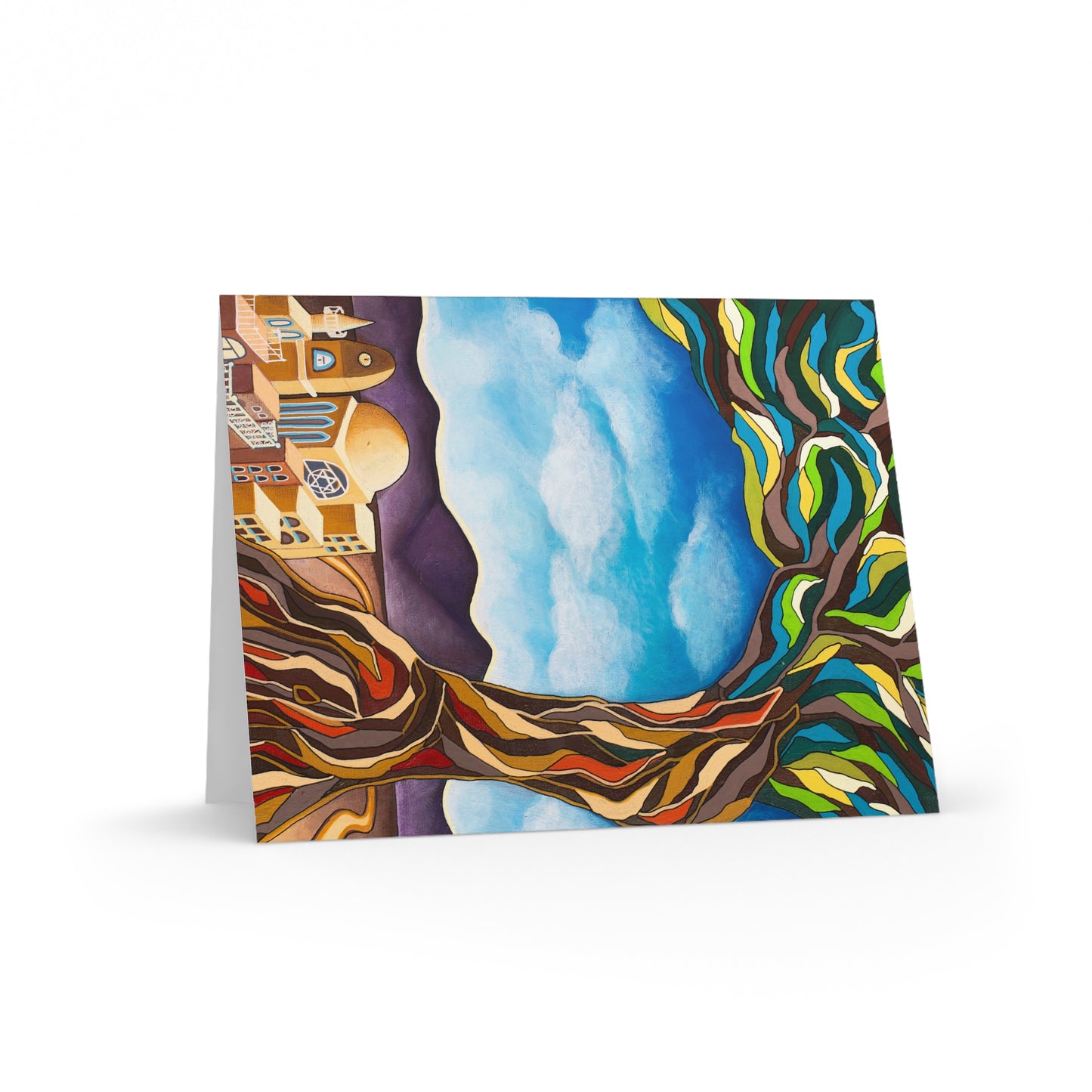 Tree of Life Greeting cards by Yael Flatauer (8, 16, and 24 pcs)