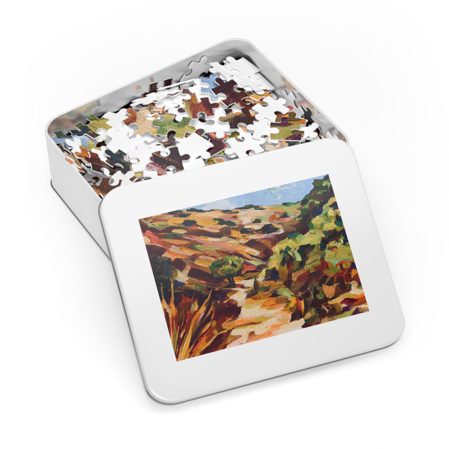“Lech Lecha” by Leah Luria Jigsaw Puzzle (30, 110, 252, 500,1000-Piece)