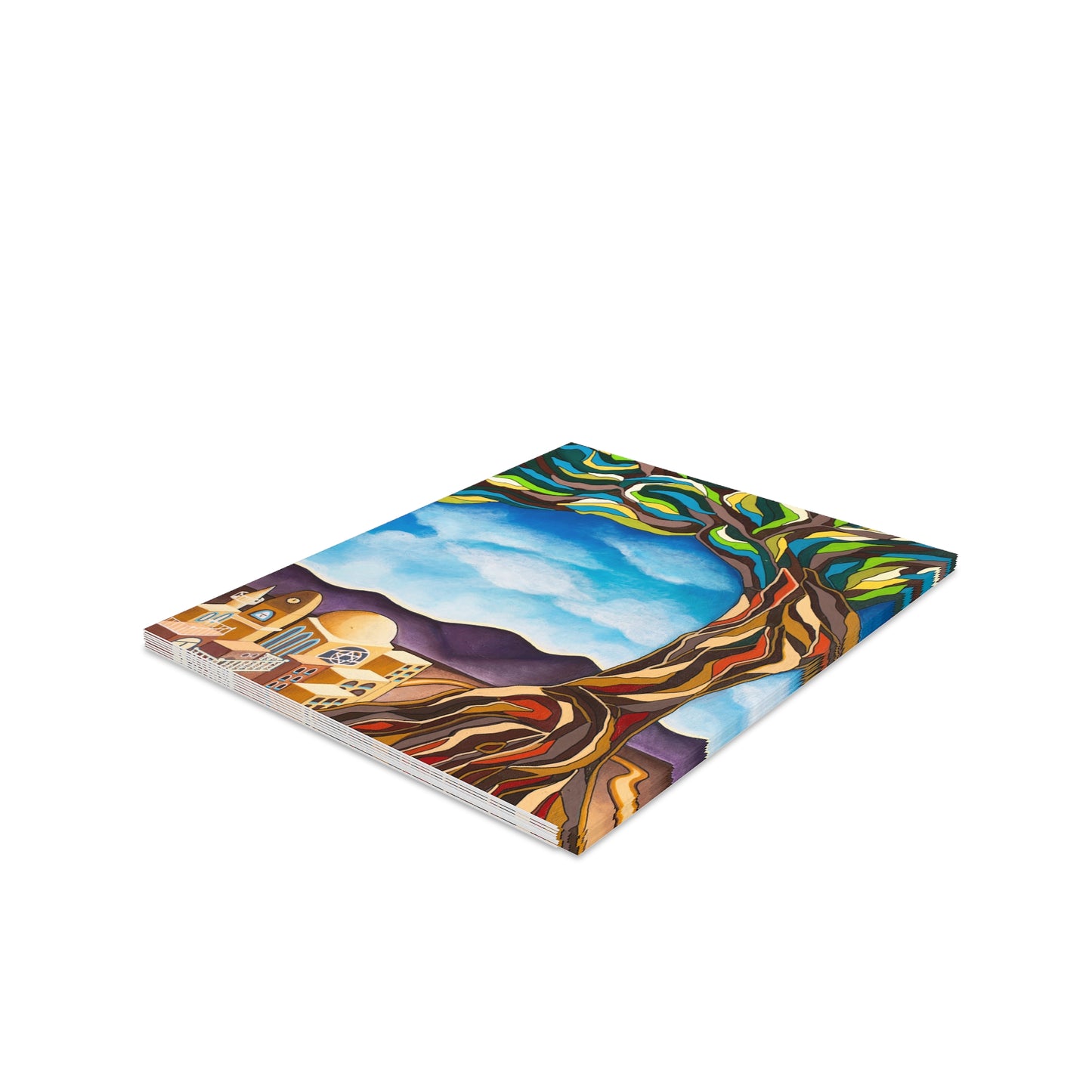 Tree of Life Greeting cards by Yael Flatauer (8, 16, and 24 pcs)
