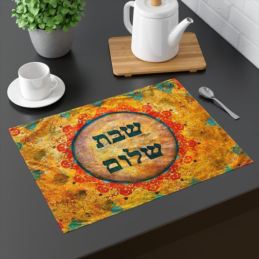 Shabbat in Tuscany Challah Cover by Esther Cohen
