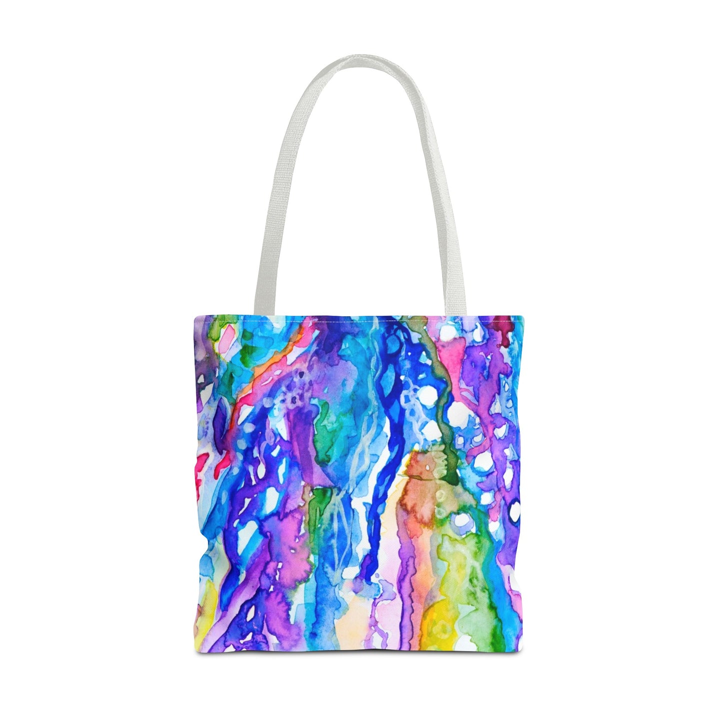 "Flow with the Universe” Tote with art by Avigail Sapir