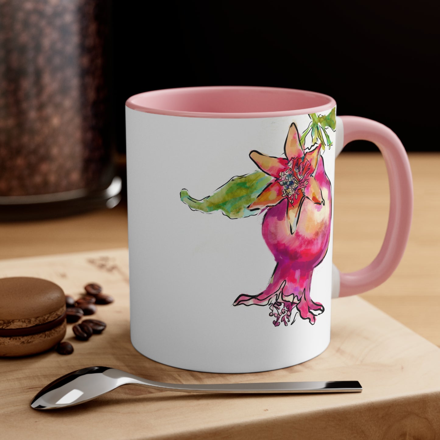For the Love of the POM by Leah Luria Coffee Mug, 11oz