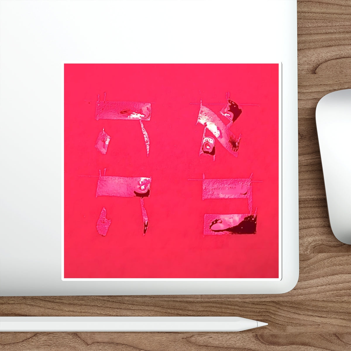 "Pink Love" by Dov Laimon Sticker