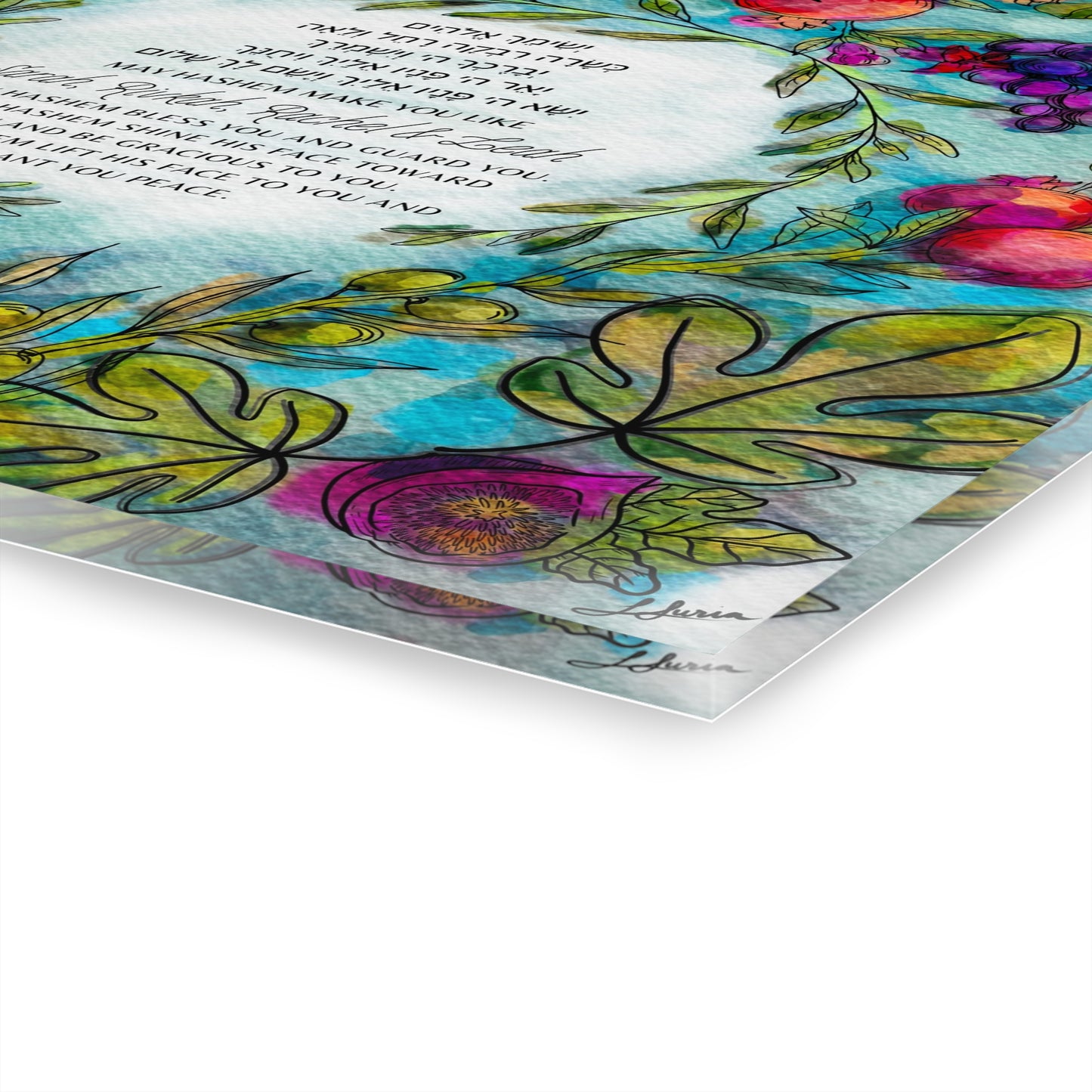 Blessing for Daughters II by Leah Luria Modern Acrylic Print