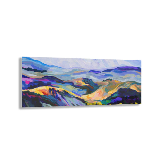 “Whispers of the Wind” by Leah Luria Glossy Modern Acrylic Print