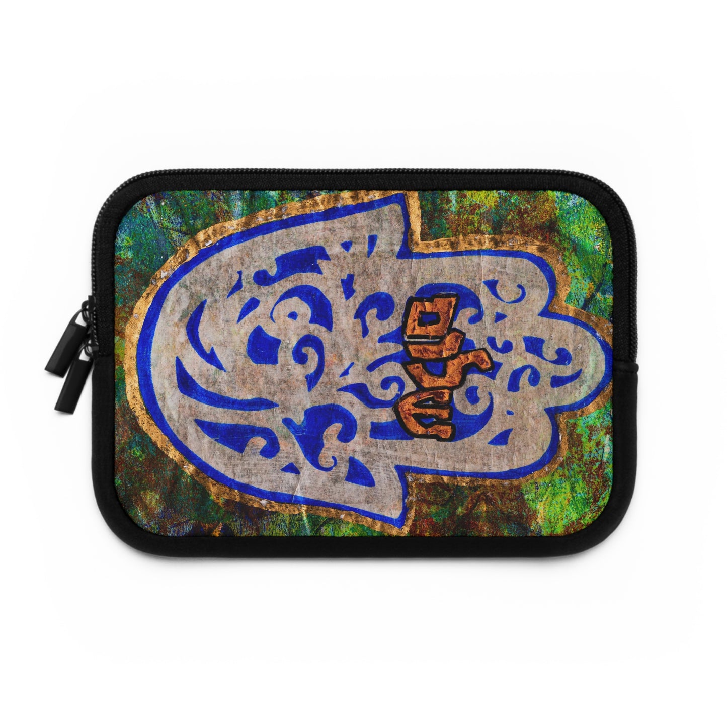 "Hamsa of Peace" Laptop Sleeve by Esther Cohen