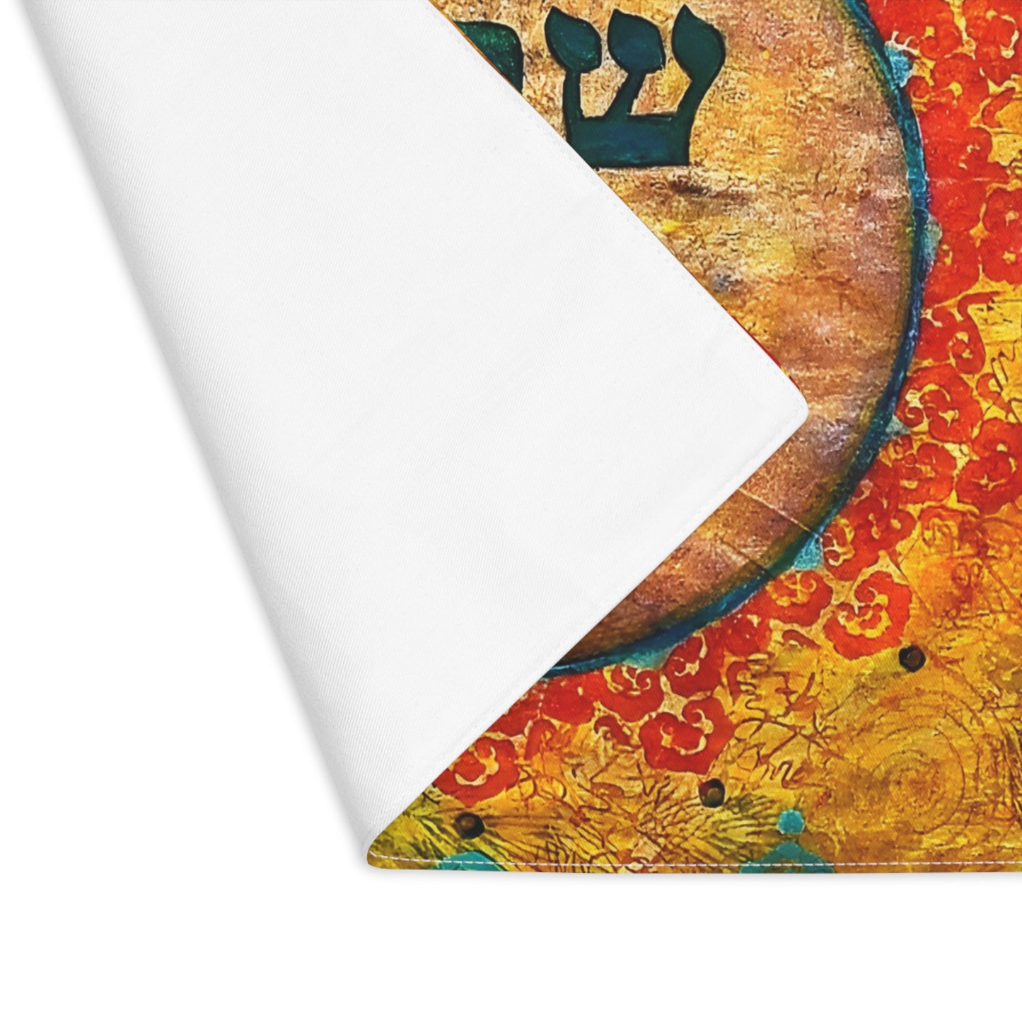 Shabbat in Tuscany Challah Cover by Esther Cohen