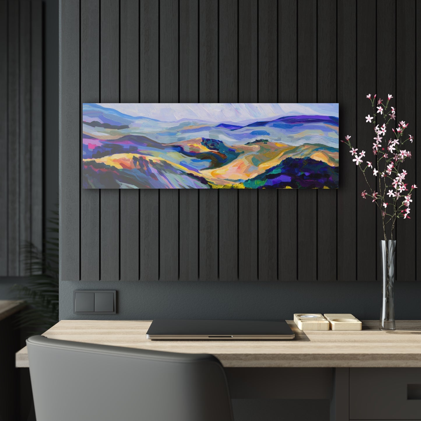 “Whispers of the Wind” by Leah Luria Glossy Modern Acrylic Print