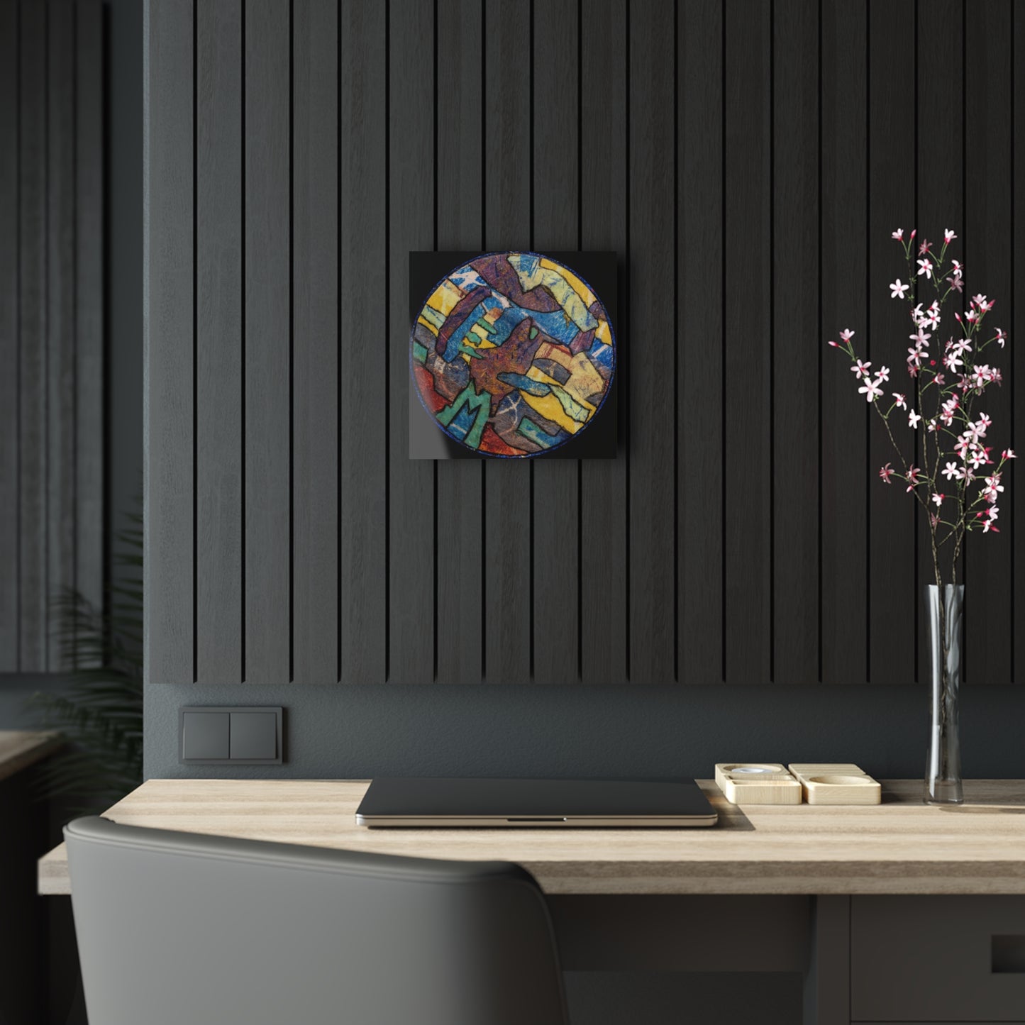 "The Story of Time and Space" by Esther Cohen Glossy Modern Acrylic Print