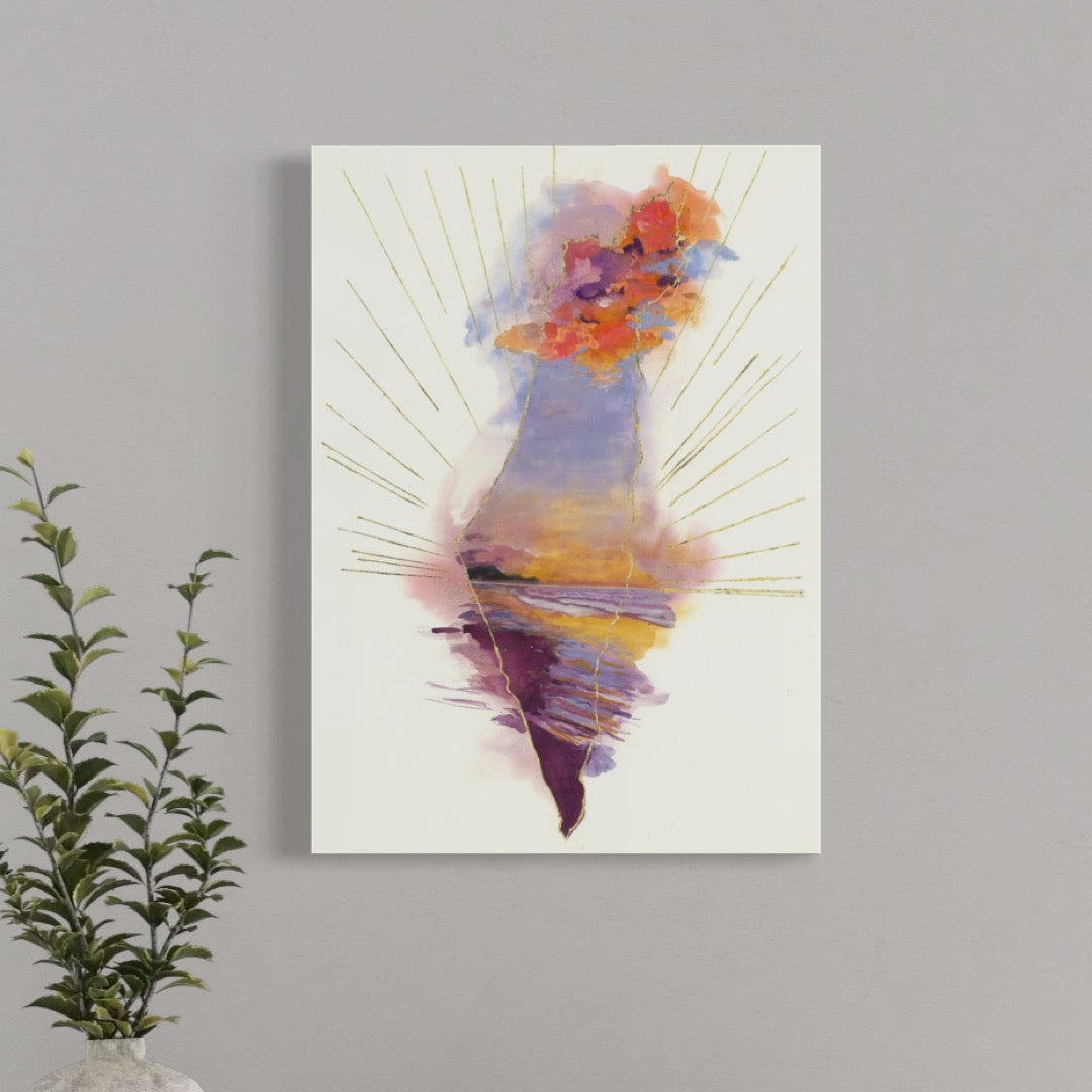 “Radiant Israel” by Avigael Tondowski - Canvas or Fine Art Paper