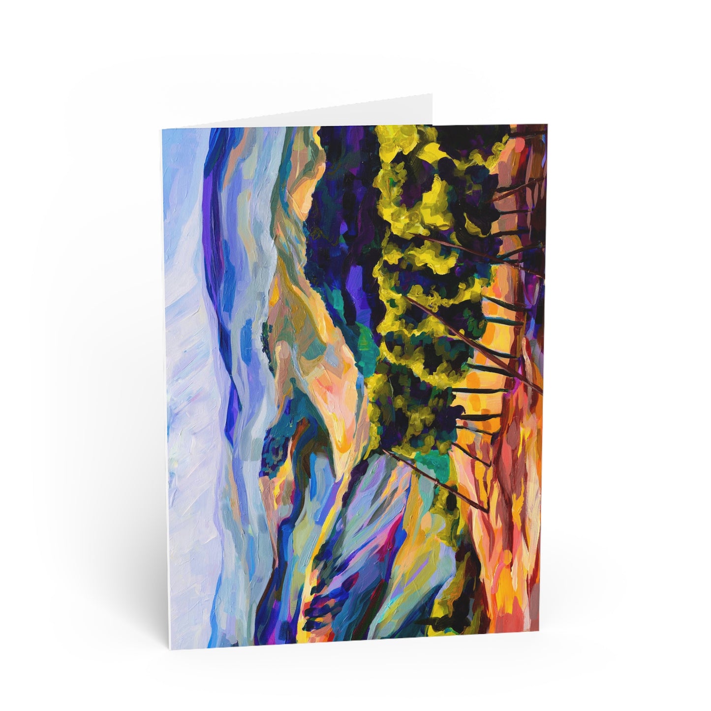 “Vineyard and Rolling Hills of Gush Etzion” by Leah Luria Postard
