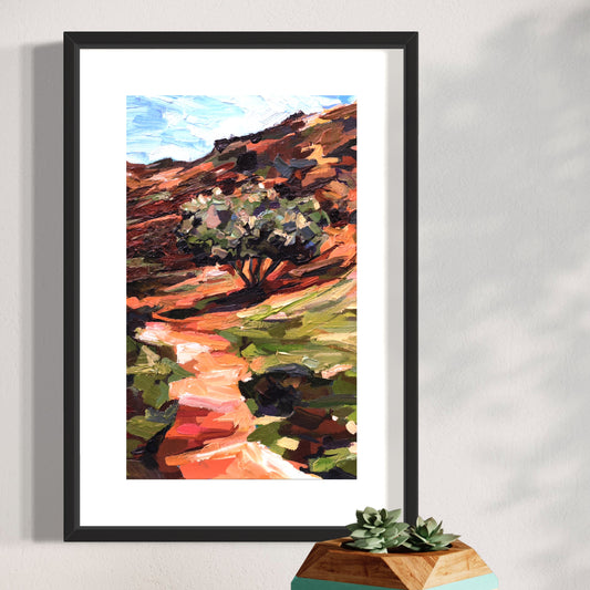 The Path by the Olive Tree