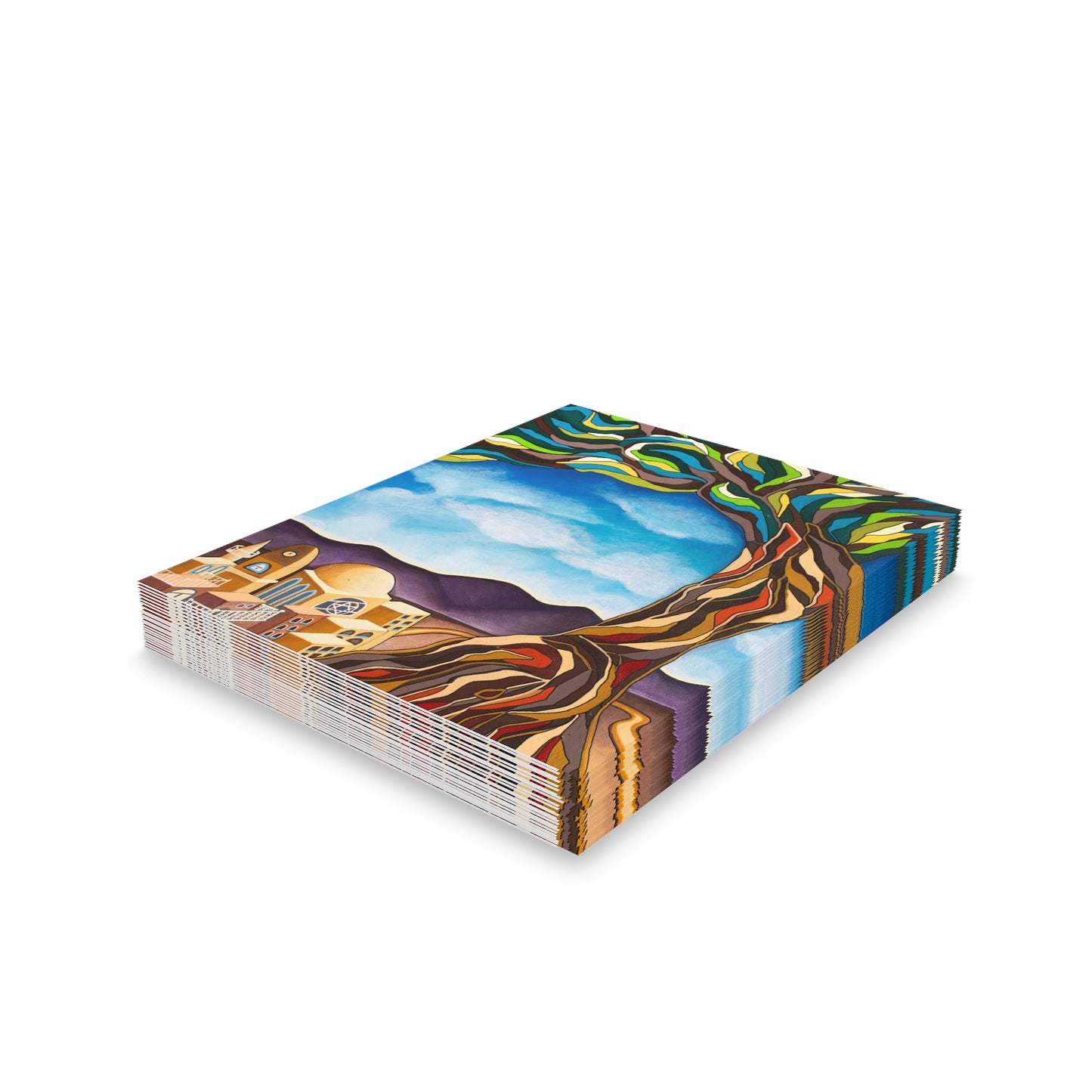 Tree of Life Greeting cards by Yael Flatauer (8, 16, and 24 pcs)
