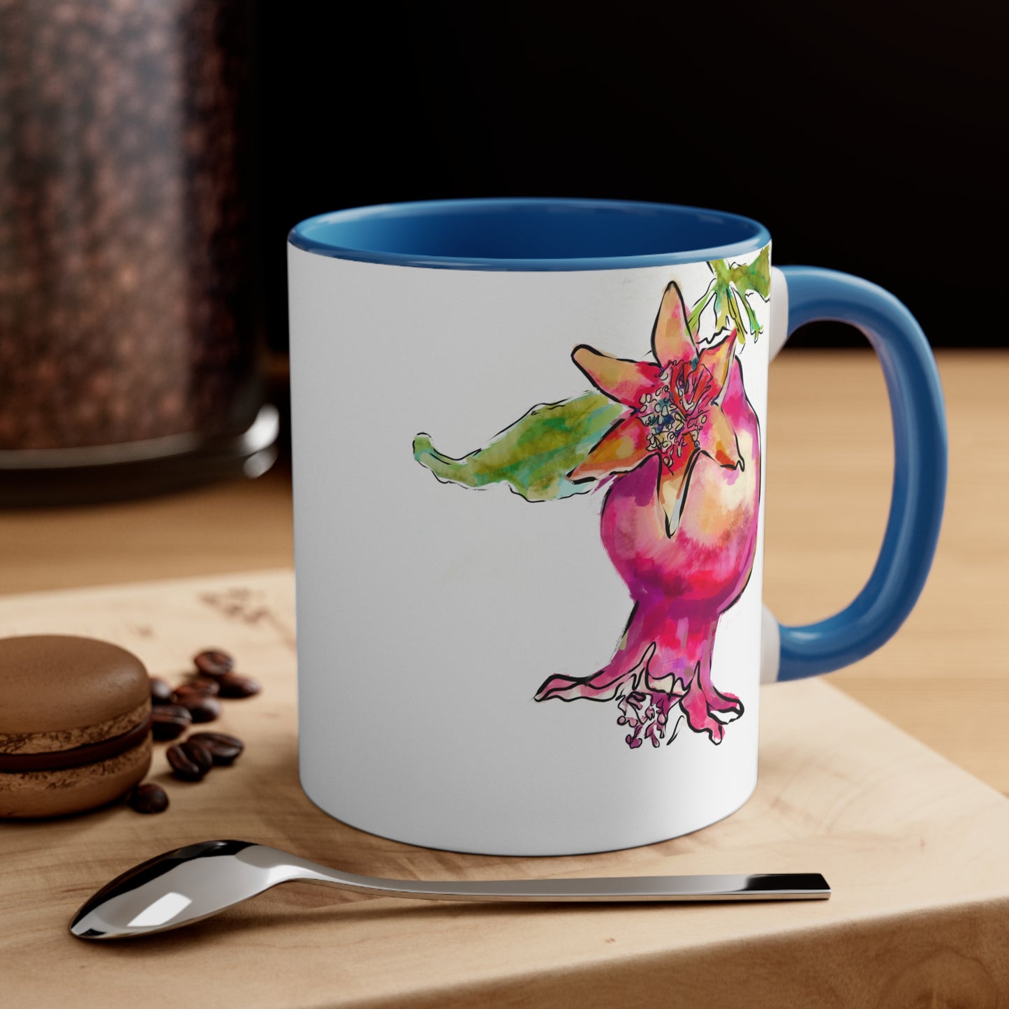 For the Love of the POM by Leah Luria Coffee Mug, 11oz