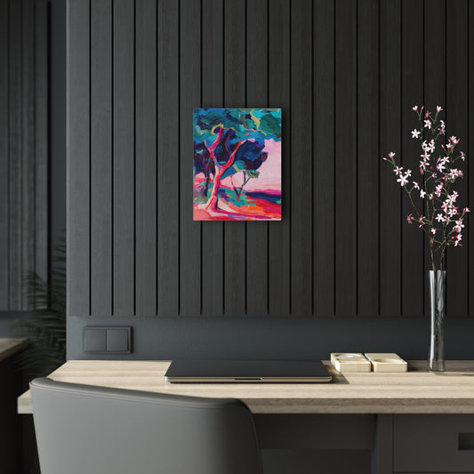 “At Dusk” by Leah Luria - Modern Acrylic Print