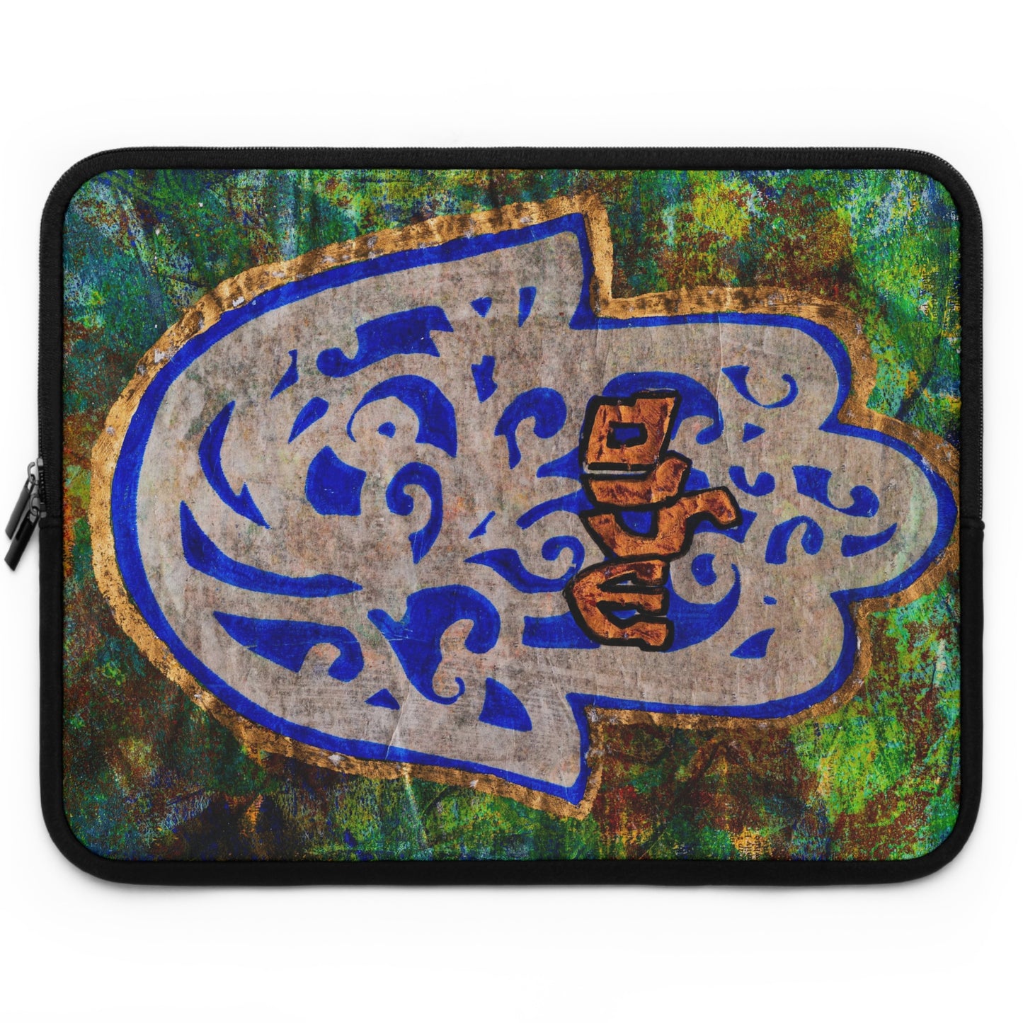 "Hamsa of Peace" Laptop Sleeve by Esther Cohen