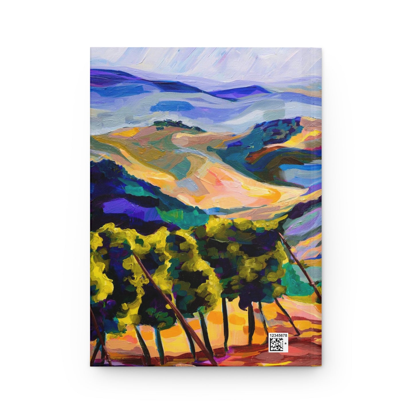 “Rolling Hills of the Holy Land” by Leah Luria Hardcover Journal