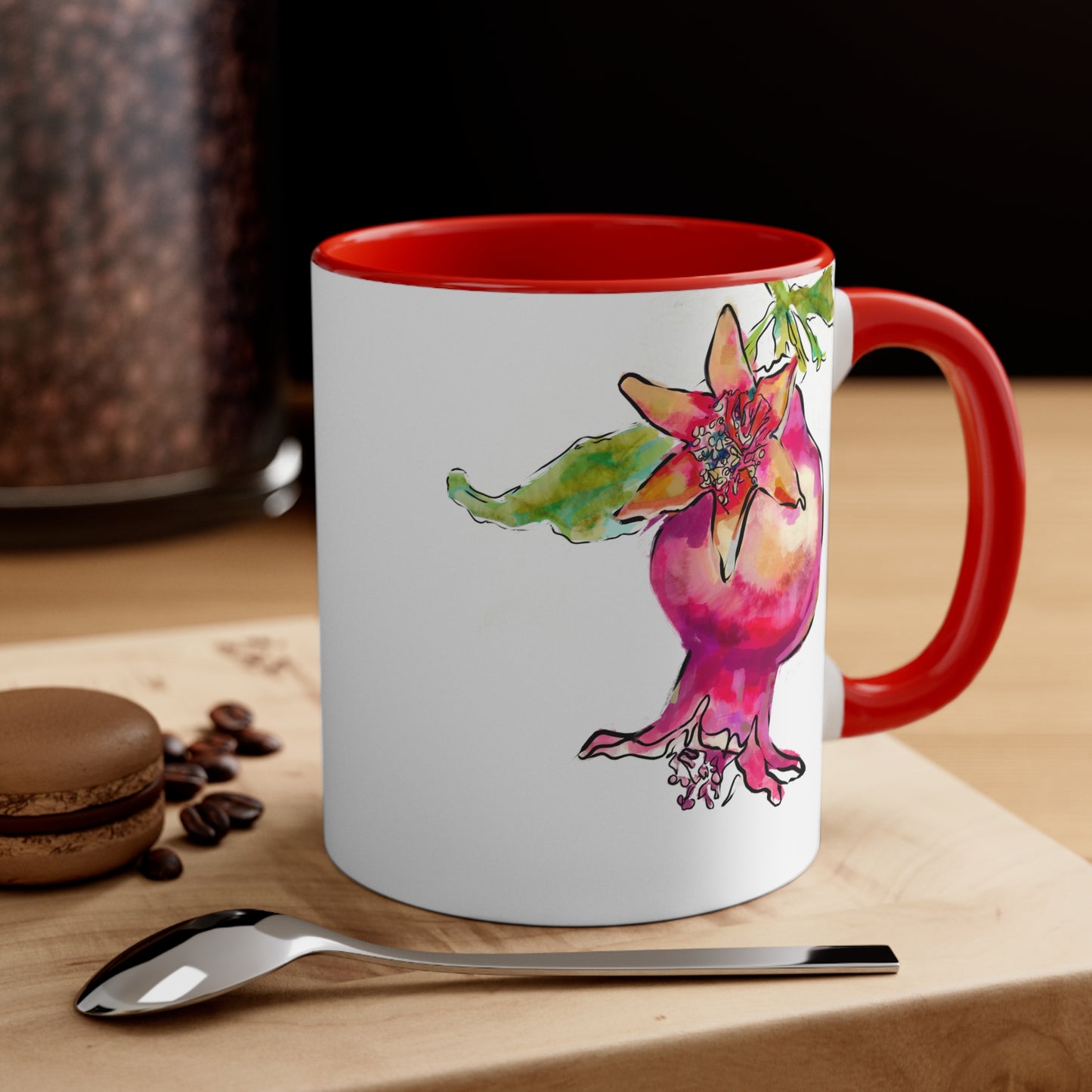 For the Love of the POM by Leah Luria Coffee Mug, 11oz