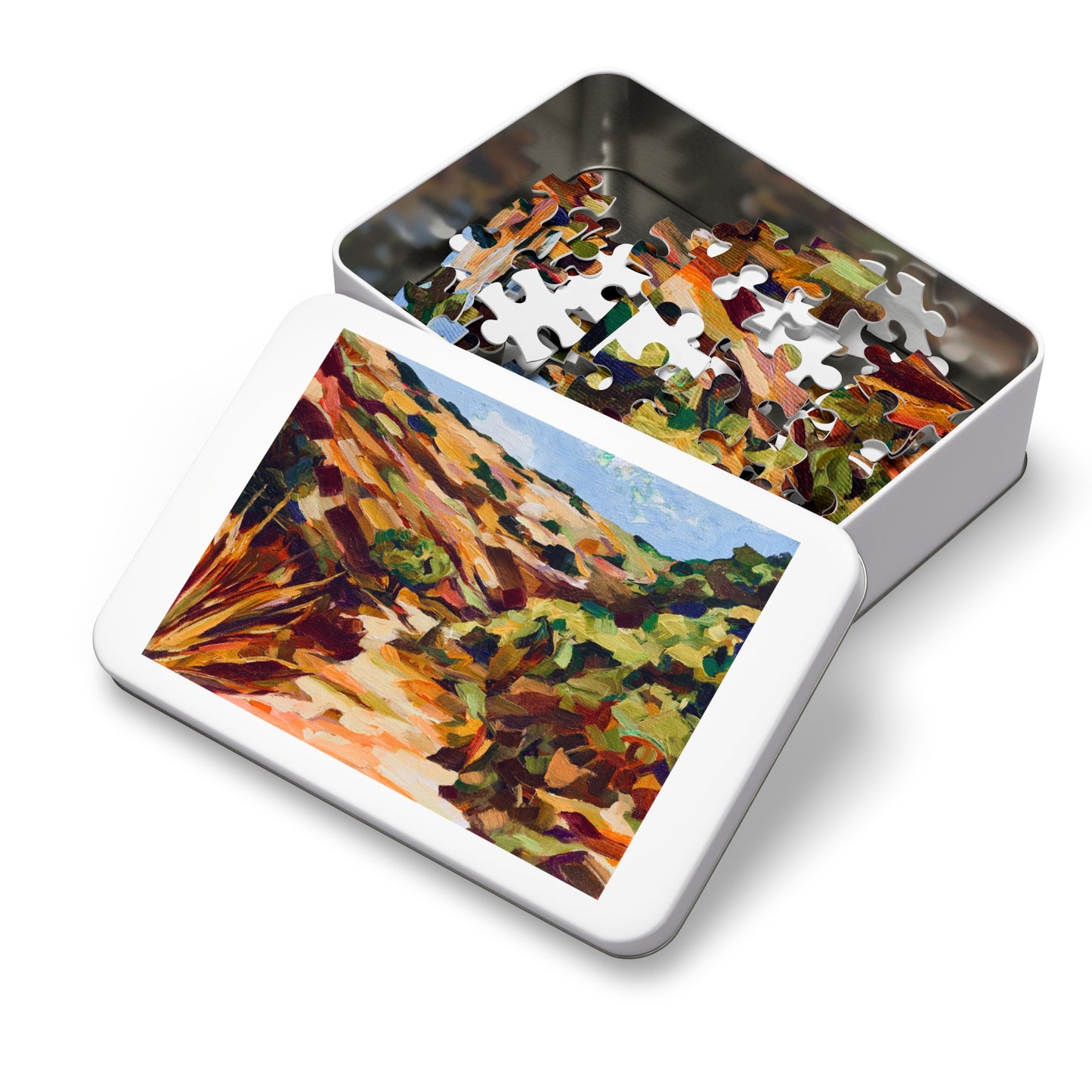 “Lech Lecha” by Leah Luria Jigsaw Puzzle (30, 110, 252, 500,1000-Piece)