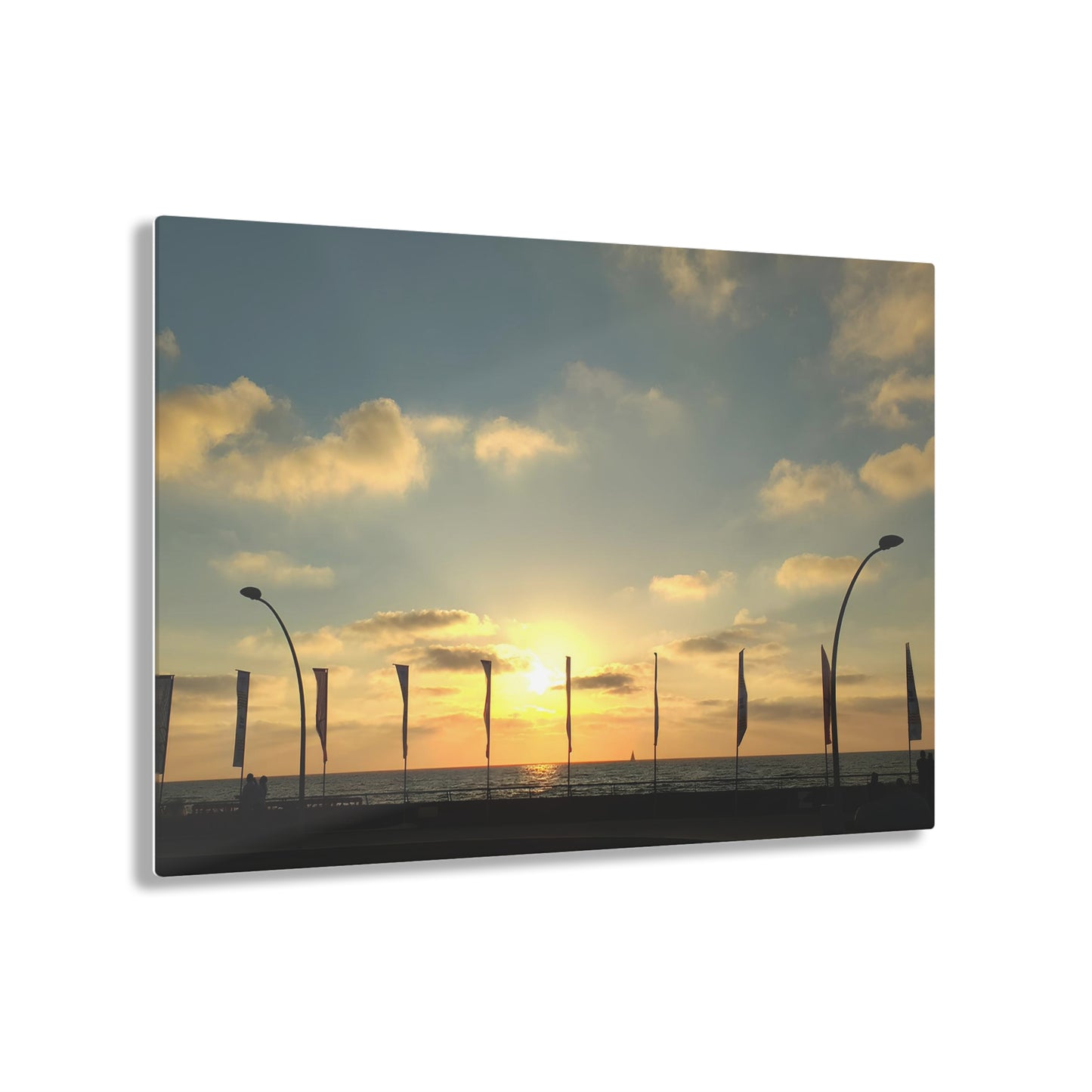"Magic Hour" by Avraham Nacher Glossy Acrylic Photograph Print