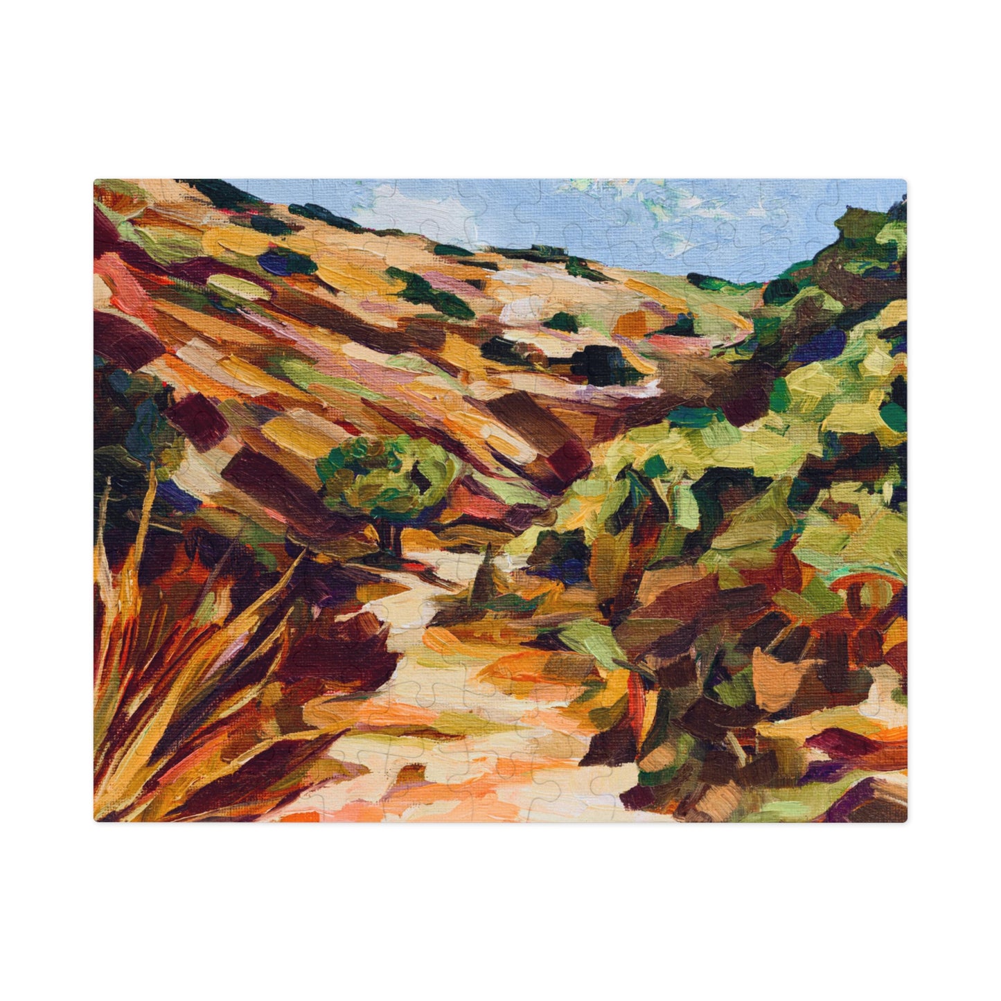 “Lech Lecha” by Leah Luria Jigsaw Puzzle (30, 110, 252, 500,1000-Piece)