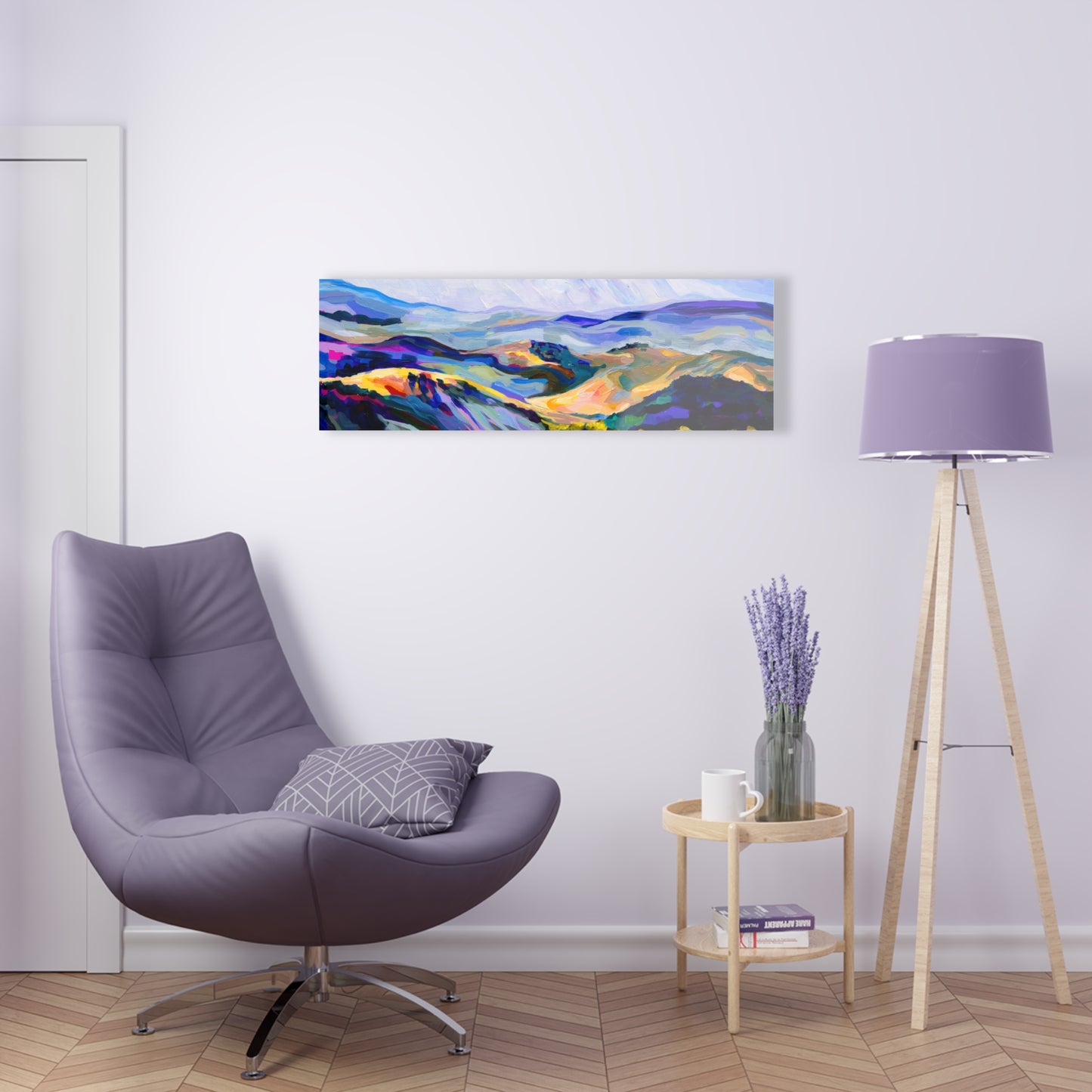 “Whispers of the Wind” by Leah Luria Glossy Modern Acrylic Print