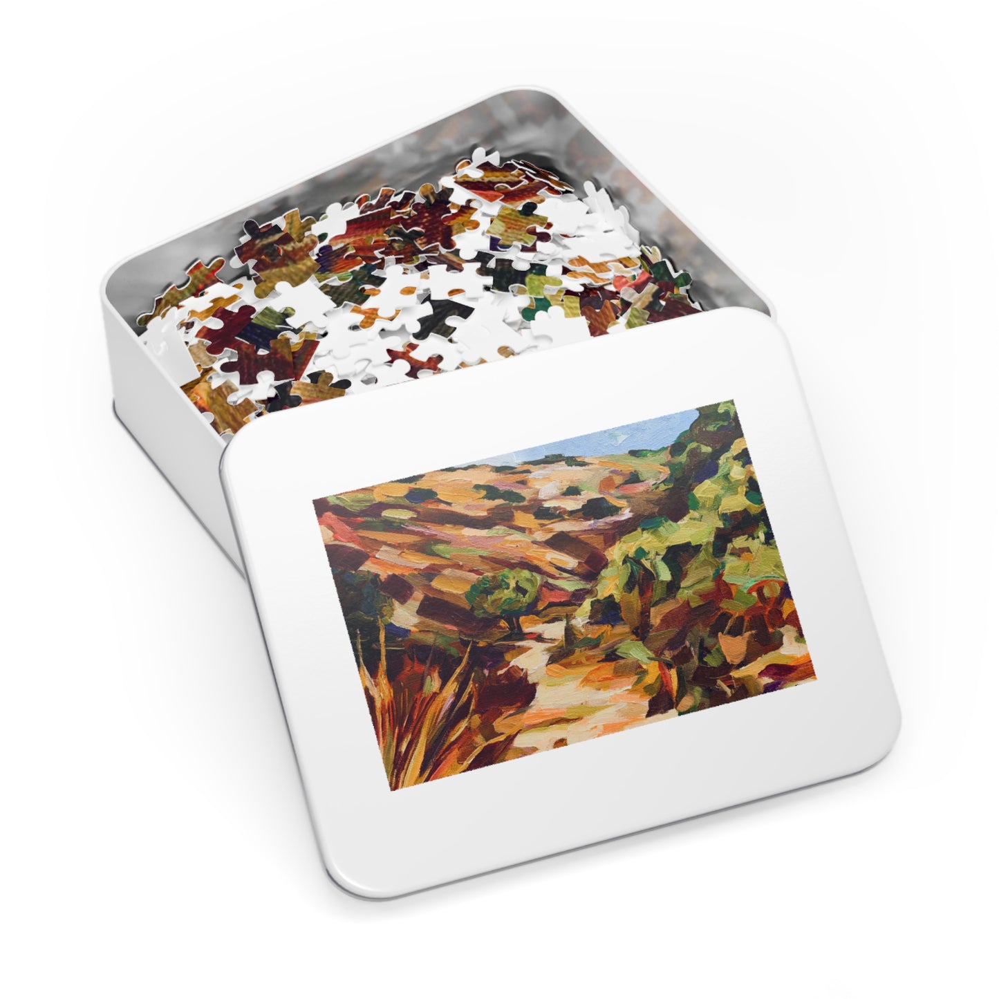 “Lech Lecha” by Leah Luria Jigsaw Puzzle (30, 110, 252, 500,1000-Piece)
