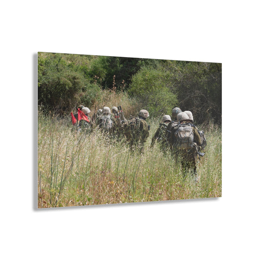 "Ein Kobi Hike" by Avraham Nacher Glossy Acrylic Photography Print