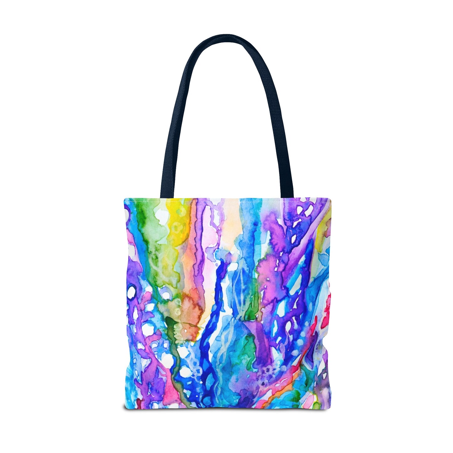 "Flow with the Universe” Tote with art by Avigail Sapir