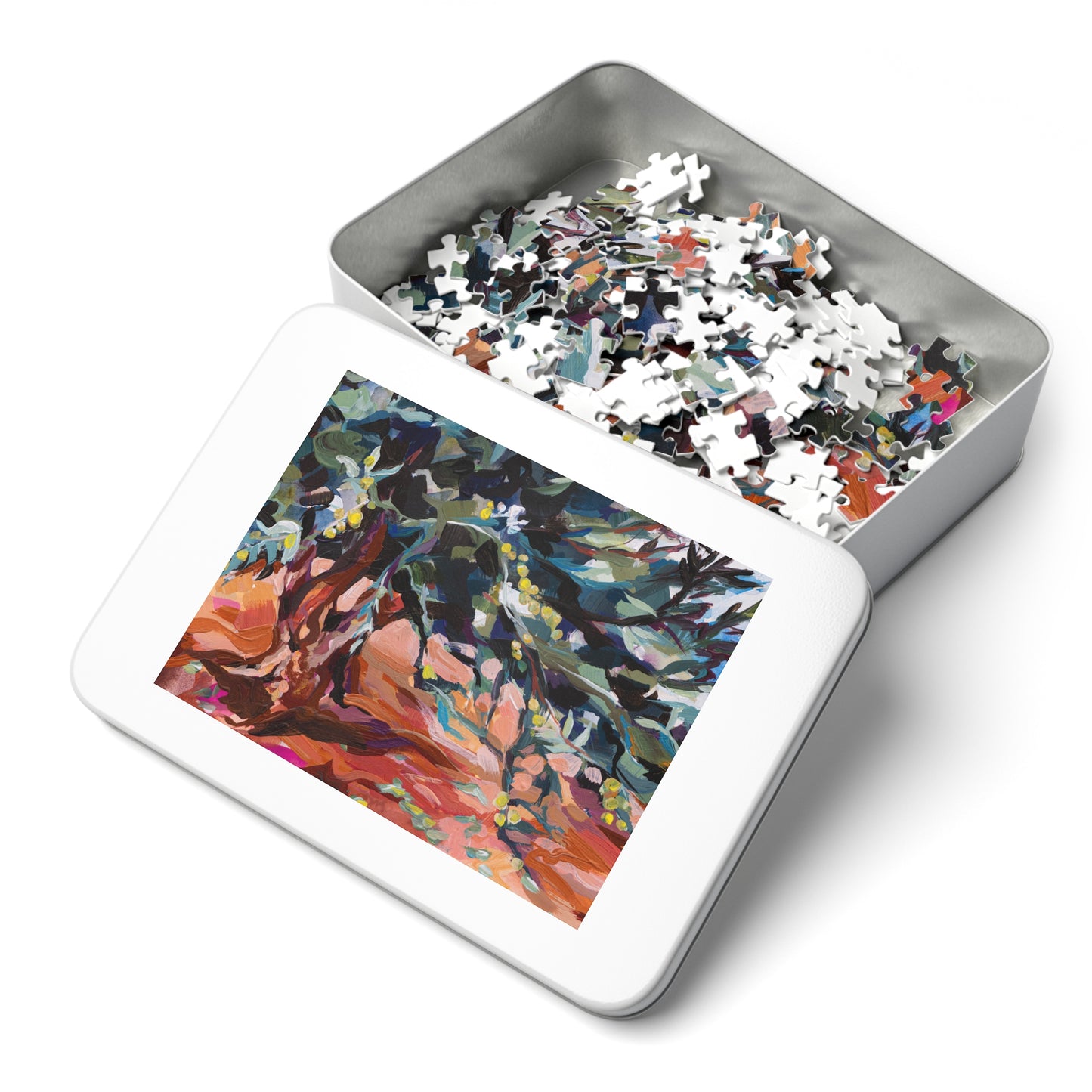 Portrait of an Ancient Olive Tree Painted Puzzle (30, 110, 252, 500,1000-Piece)
