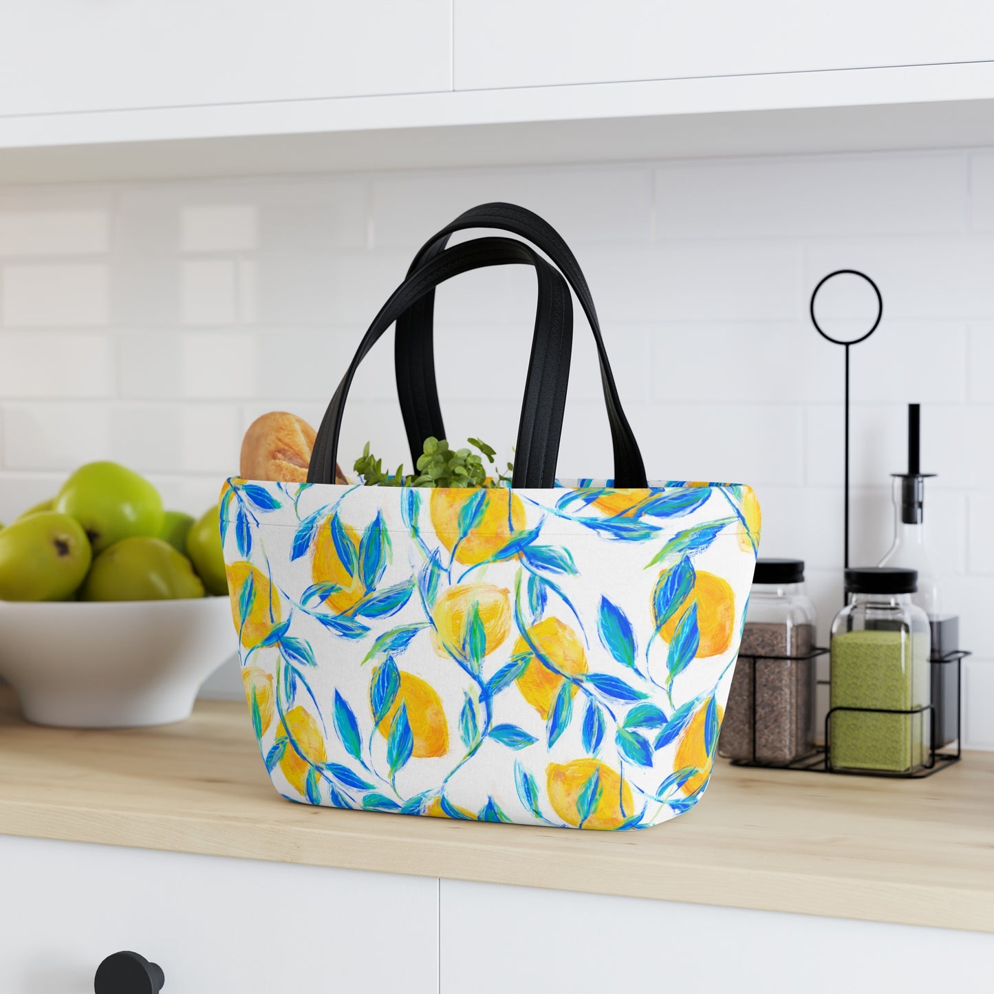 “Zesty Citrus” by Leah Luria Lunch Bag