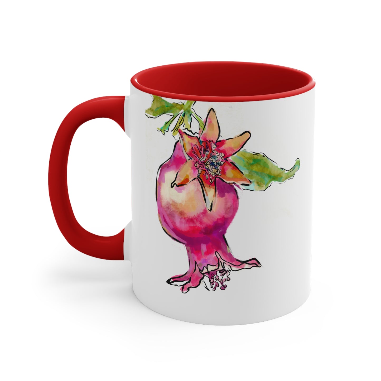 For the Love of the POM by Leah Luria Coffee Mug, 11oz