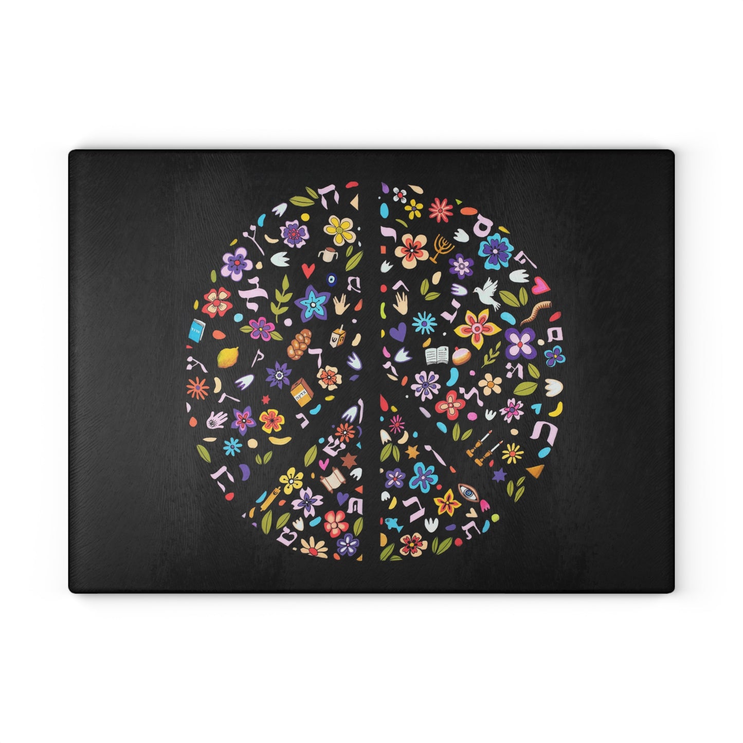 Piece of Peace Challah Board by Yael Flatauer