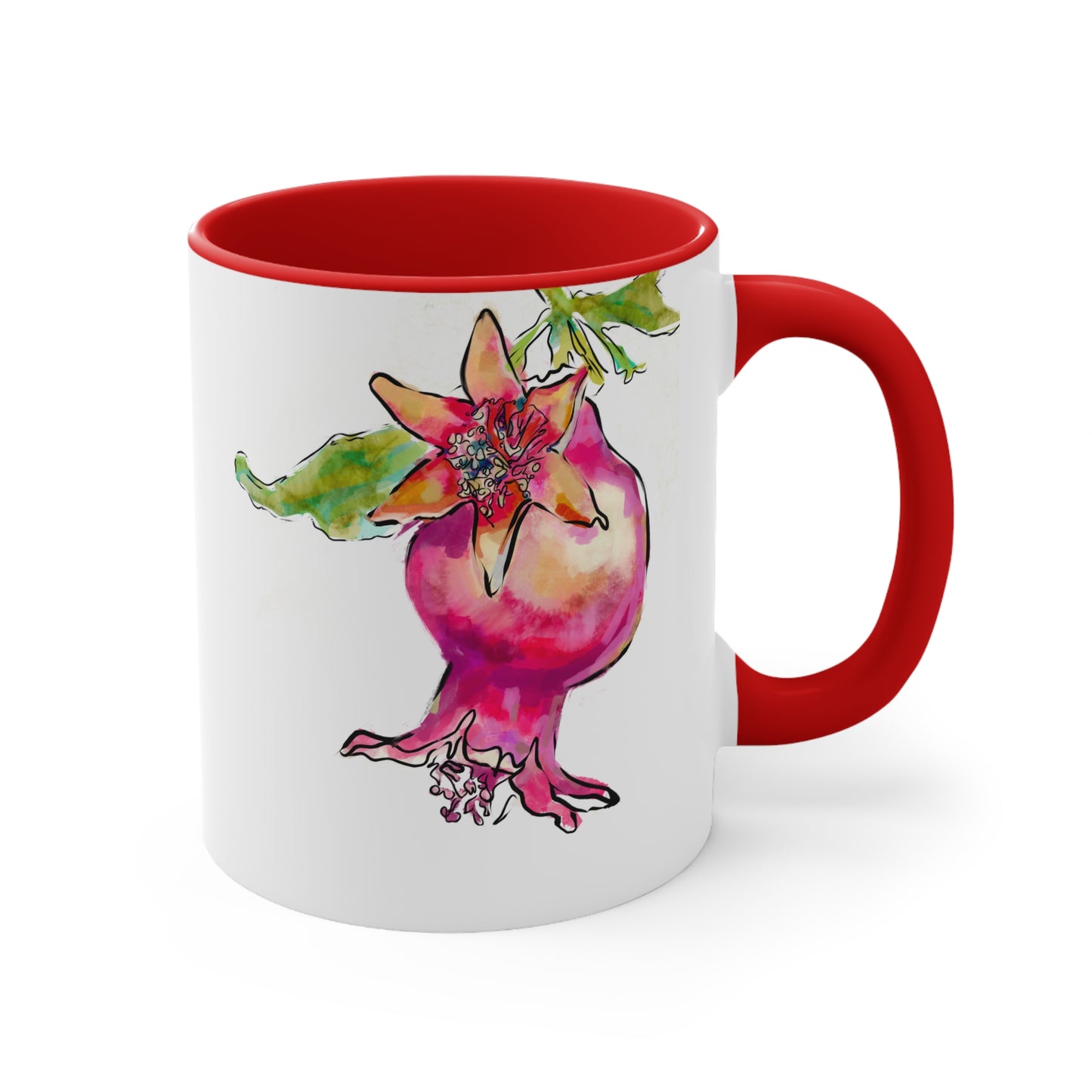For the Love of the POM by Leah Luria Coffee Mug, 11oz
